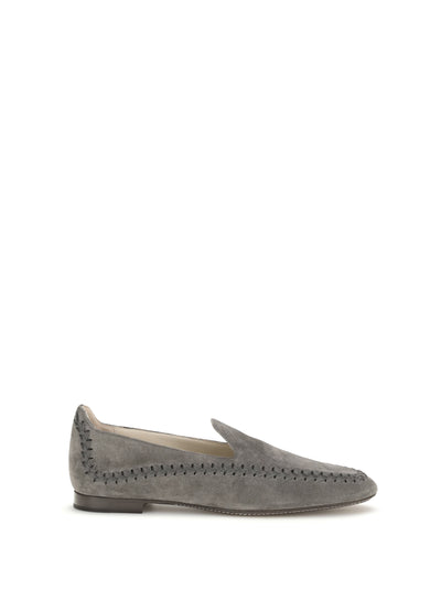 leather loafers