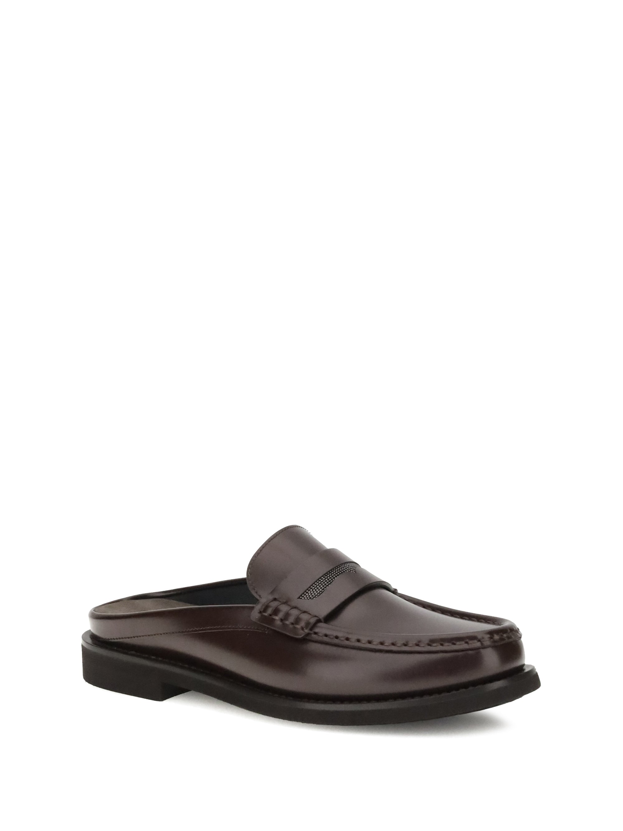 BRUNELLO CUCINELLI 38 sabot loafers