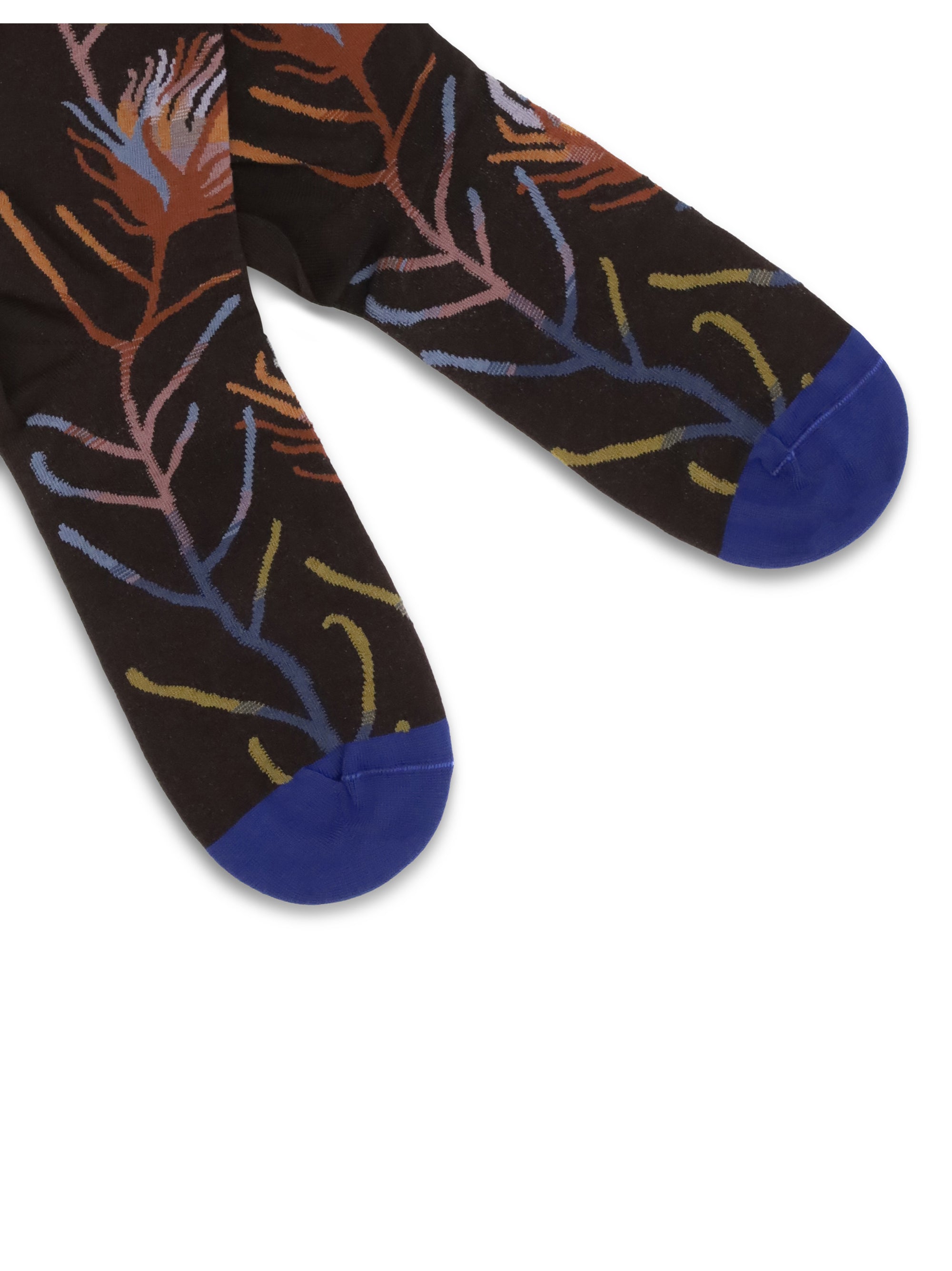BONNE MAISON 36-38 nature-inspired pattern socks