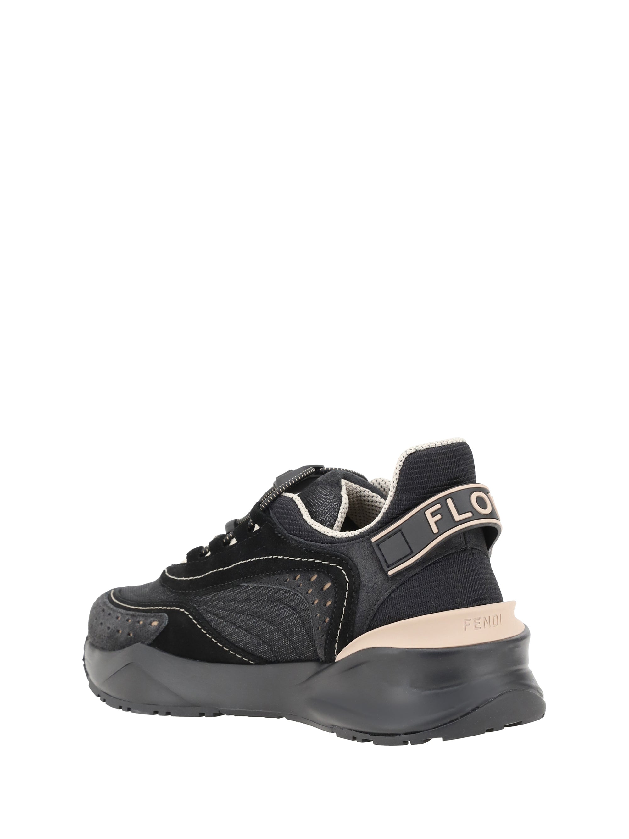 logoed sneakers