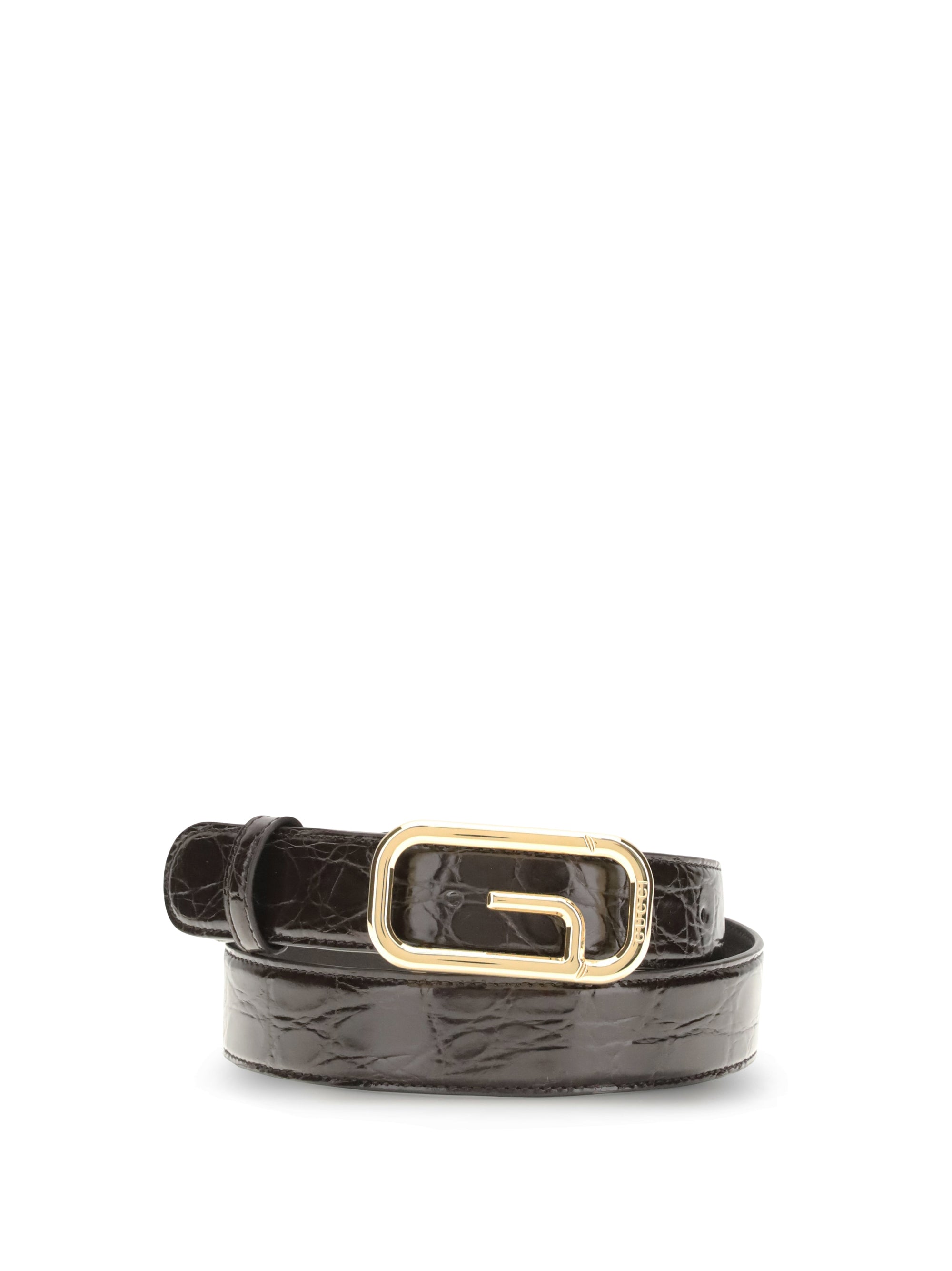 GUCCI 75 reversible belt featuring a g square buckle