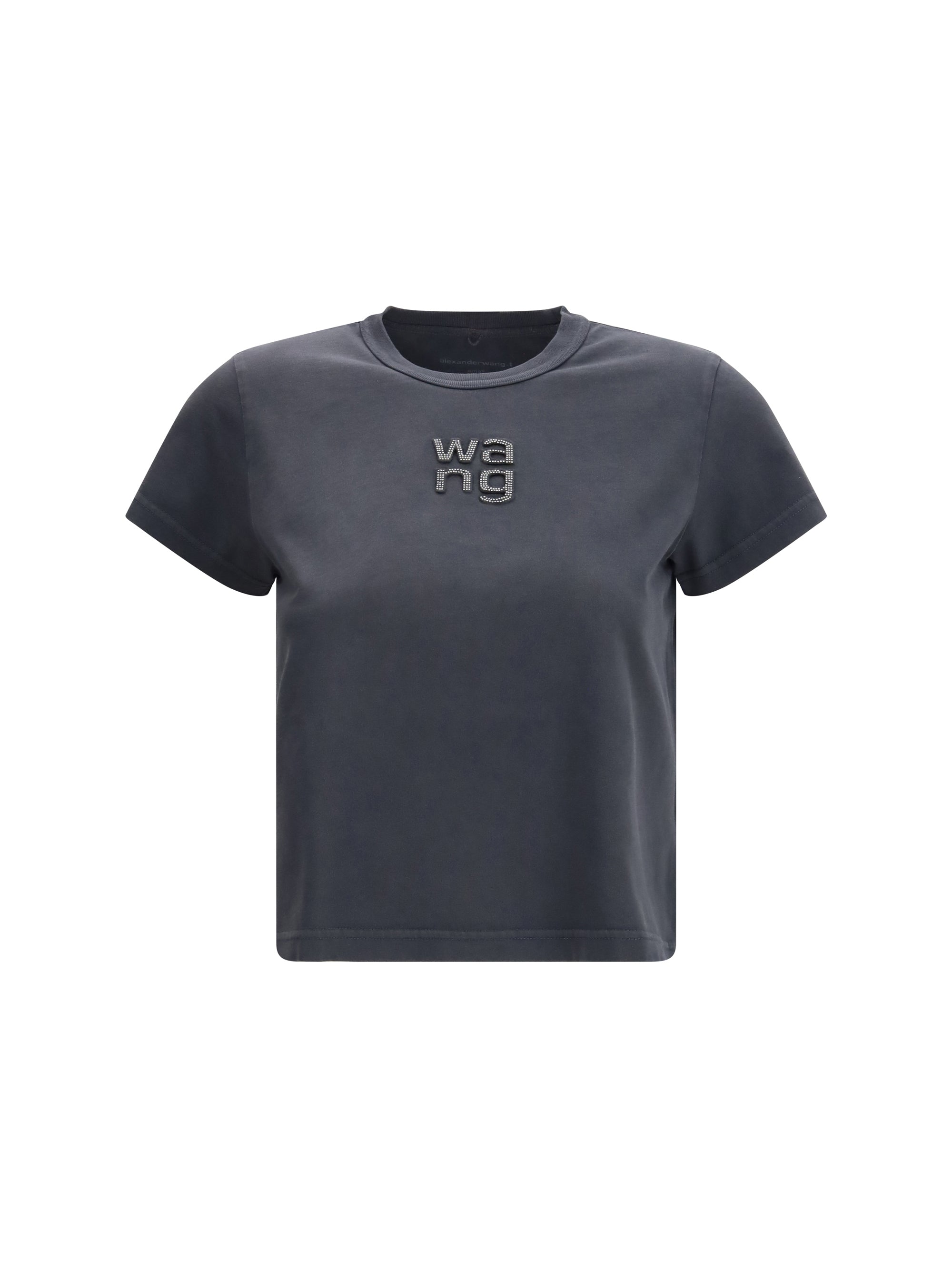 ALEXANDER WANG L shrunken-effect jersey t-shirt