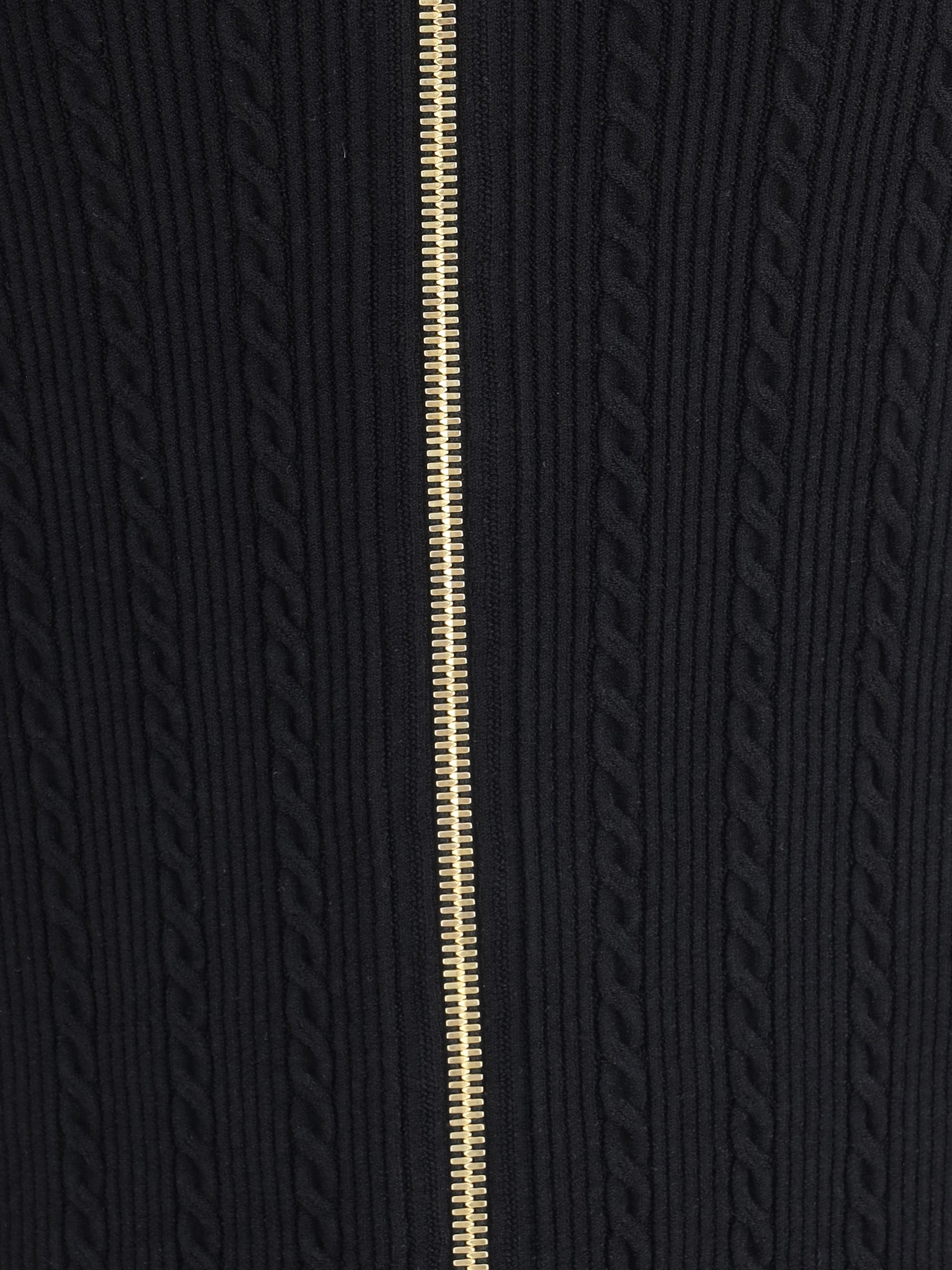 BALMAIN 36 knit midi skirt