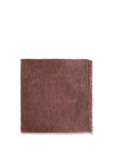 lightweight cashmere scarf with fringes