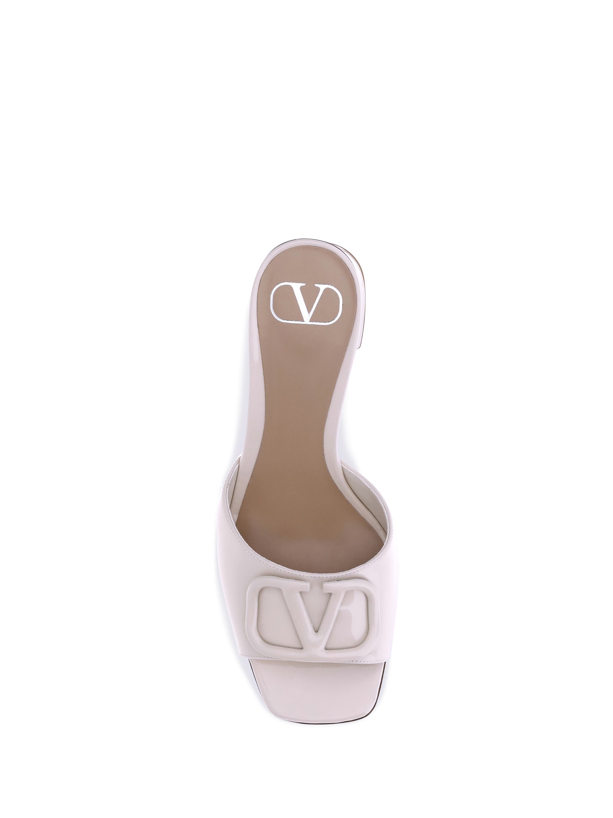 VALENTINO GARAVANI 36 vlogo slide sandals