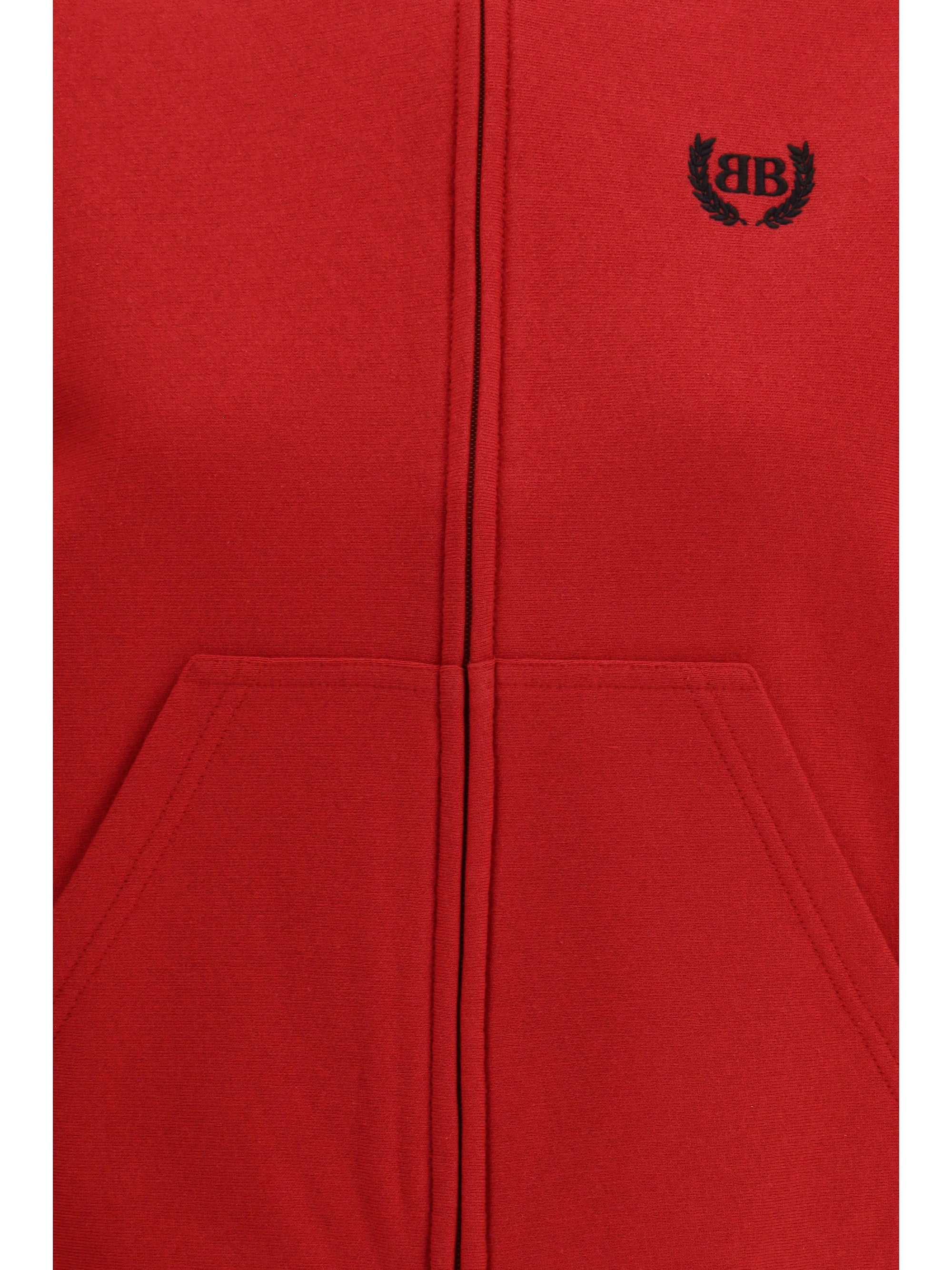 BALENCIAGA M laurel classic zip-up hoodie