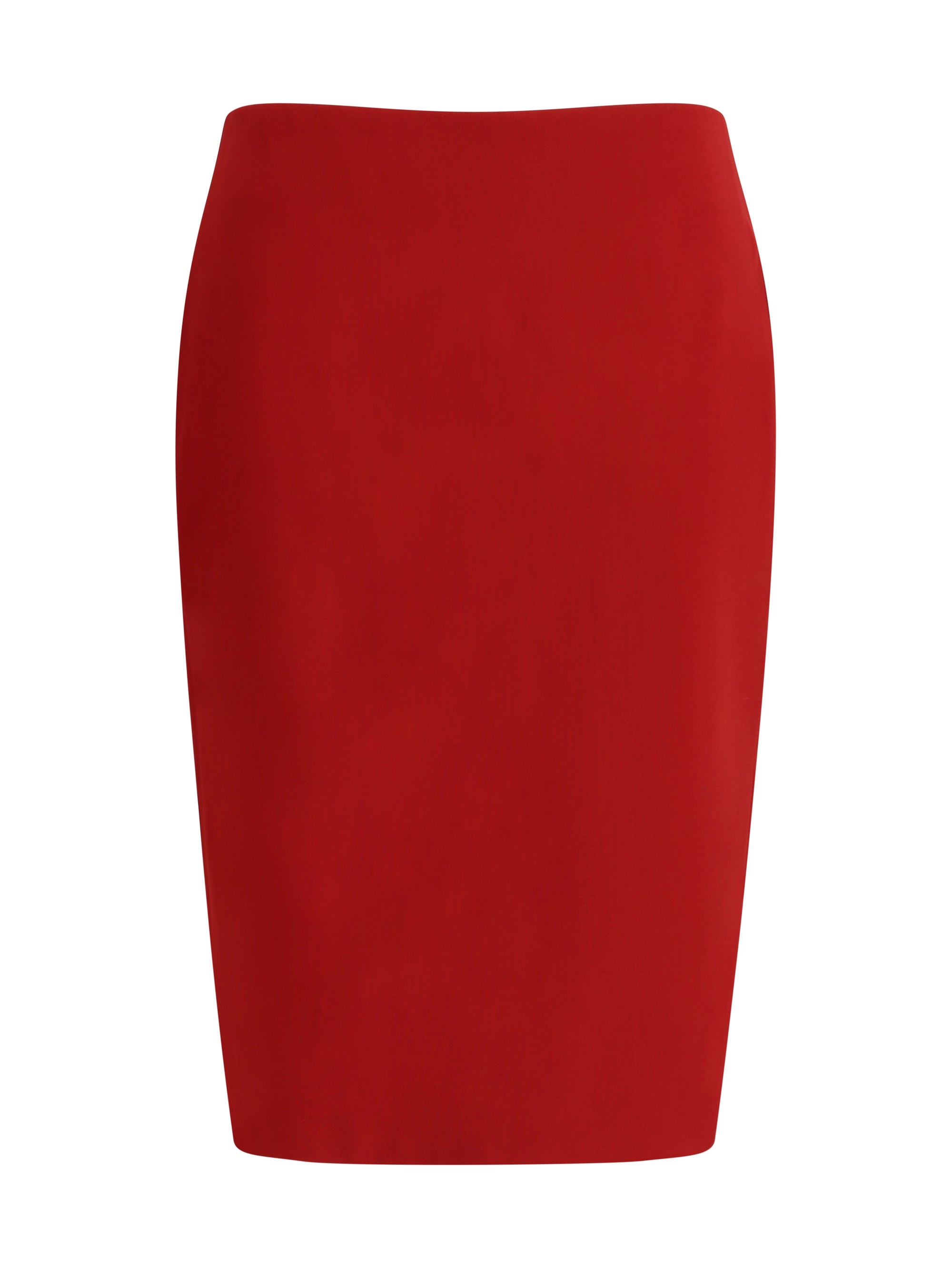 SAINT LAURENT 38 satin pencil skirt