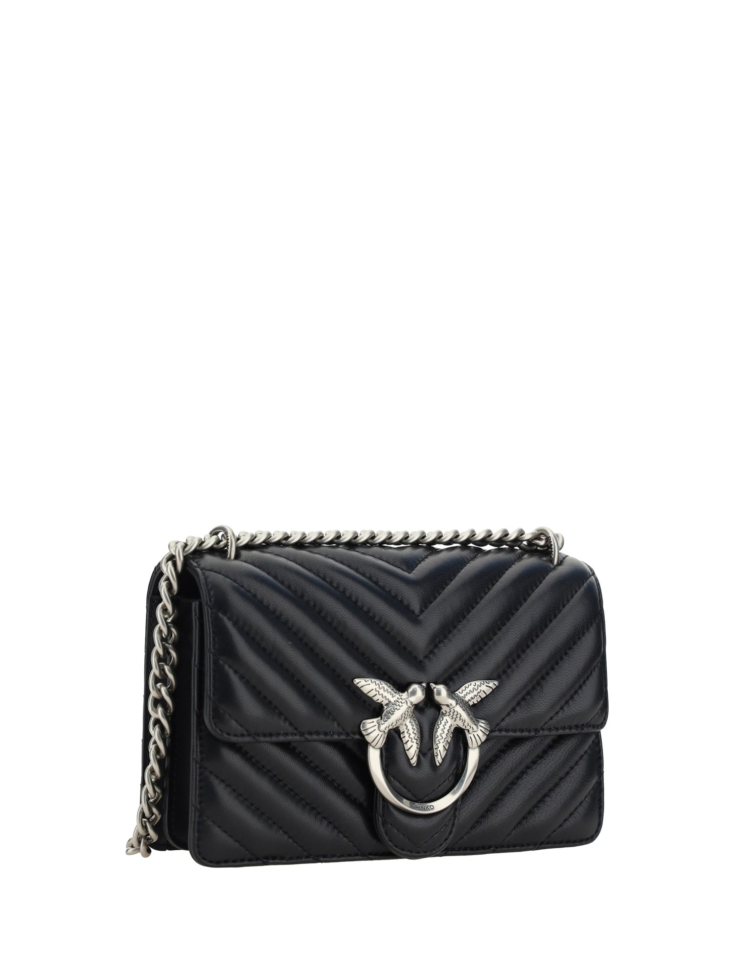 PINKO OS mini love shoulder bag