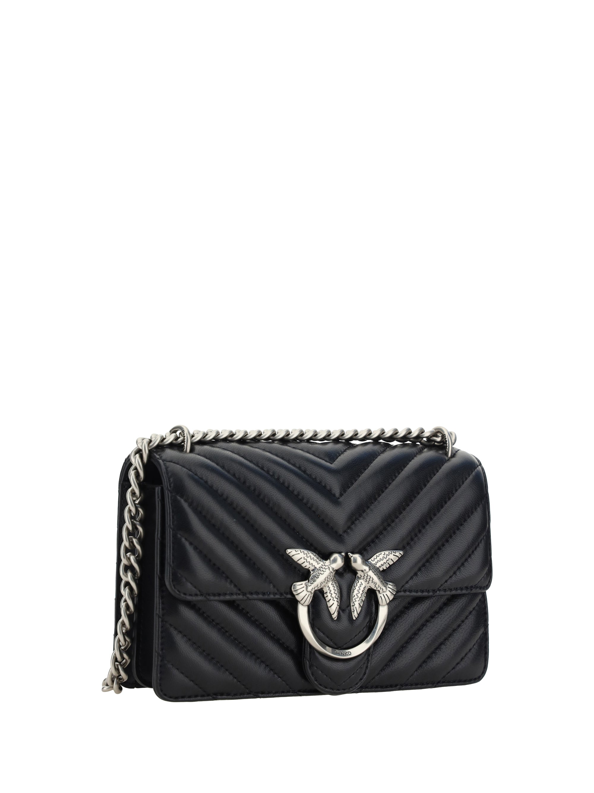 PINKO OS mini love shoulder bag