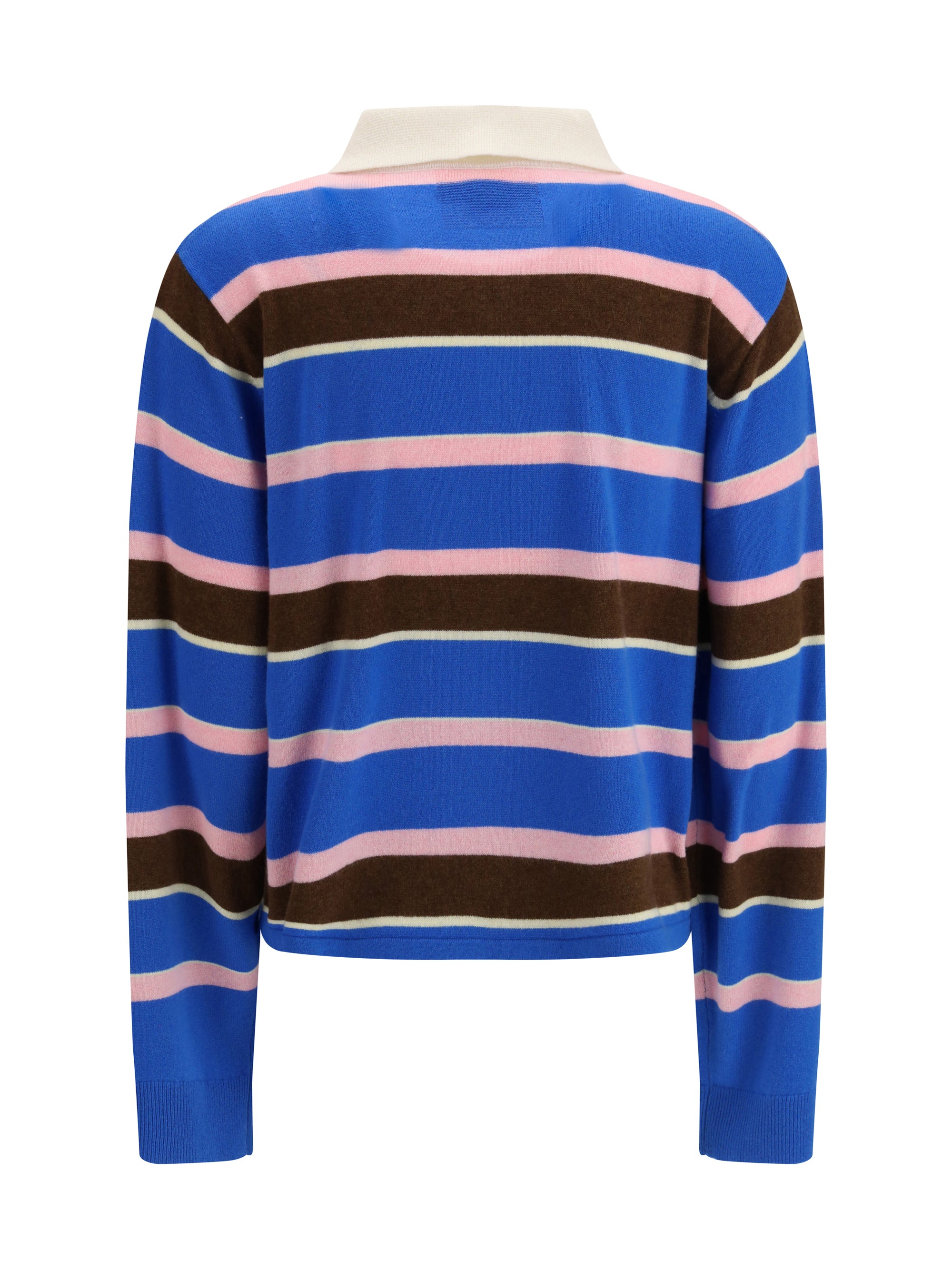 GUEST IN RESIDENCE M rugby cropped striped jumper
