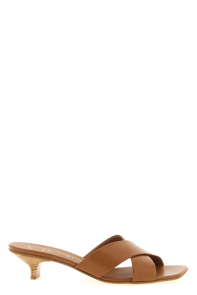 leather mules