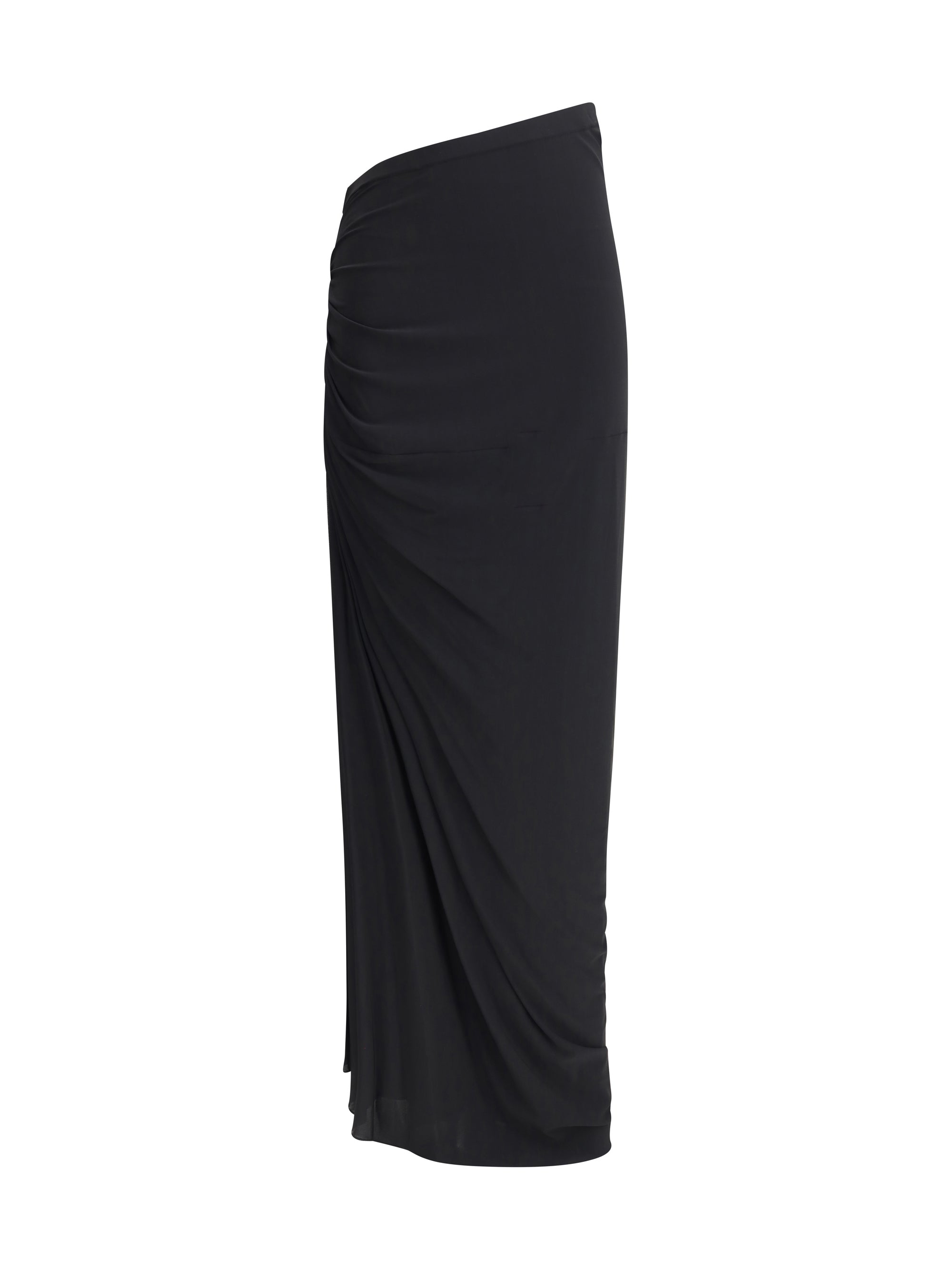 ALAIA 36 gathered long skirt