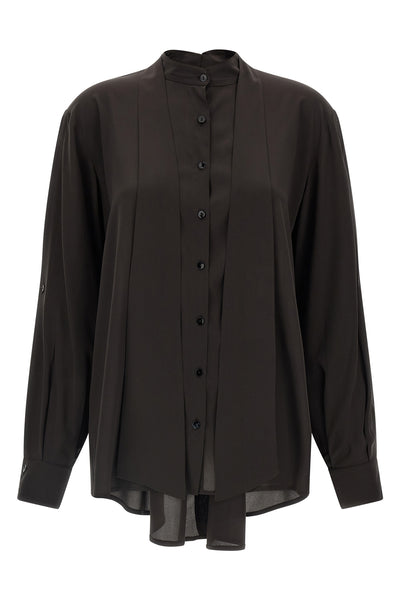 bonton crêpe de chine silk shirt