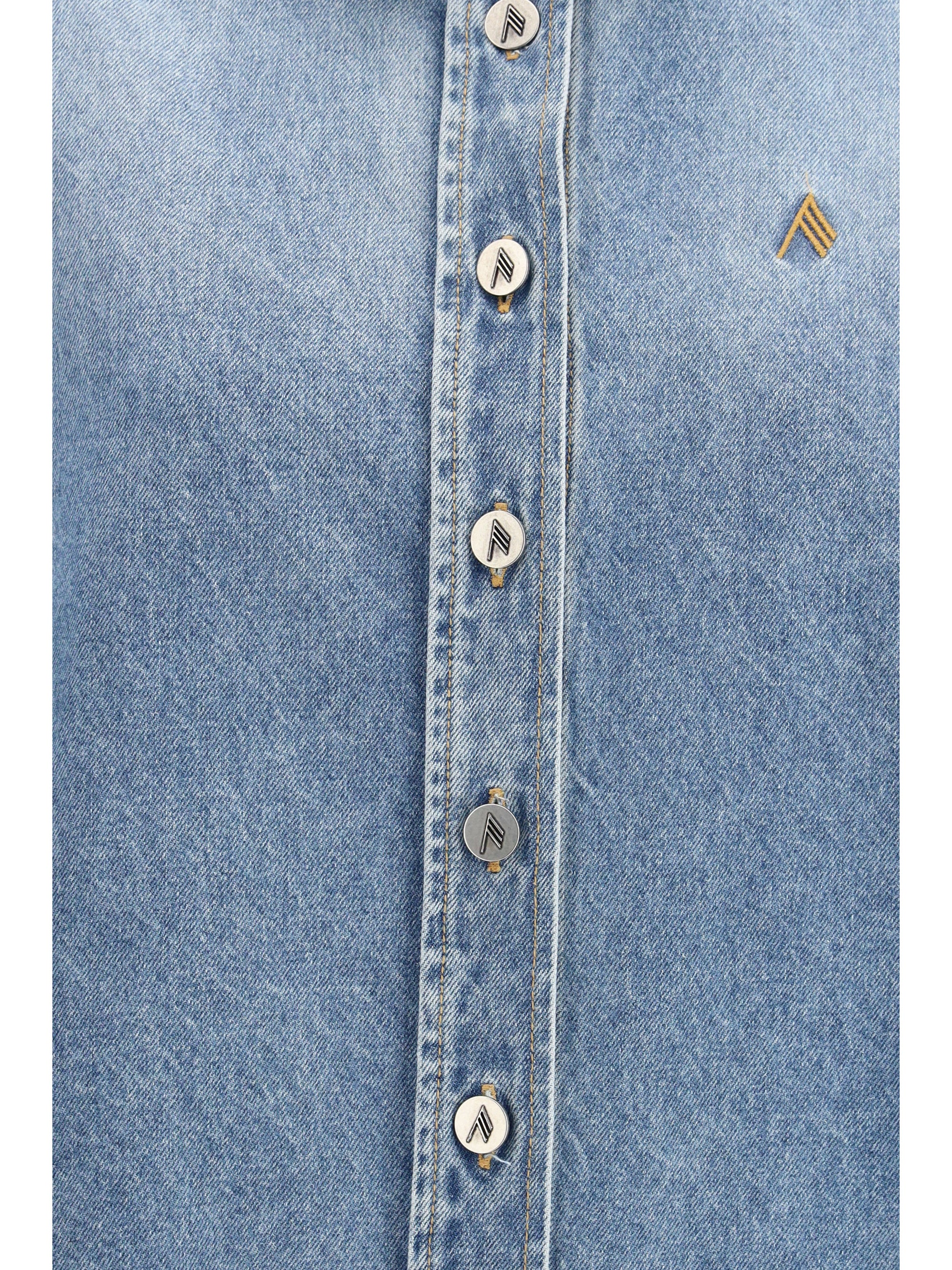 THE ATTICO 36 denim shirt