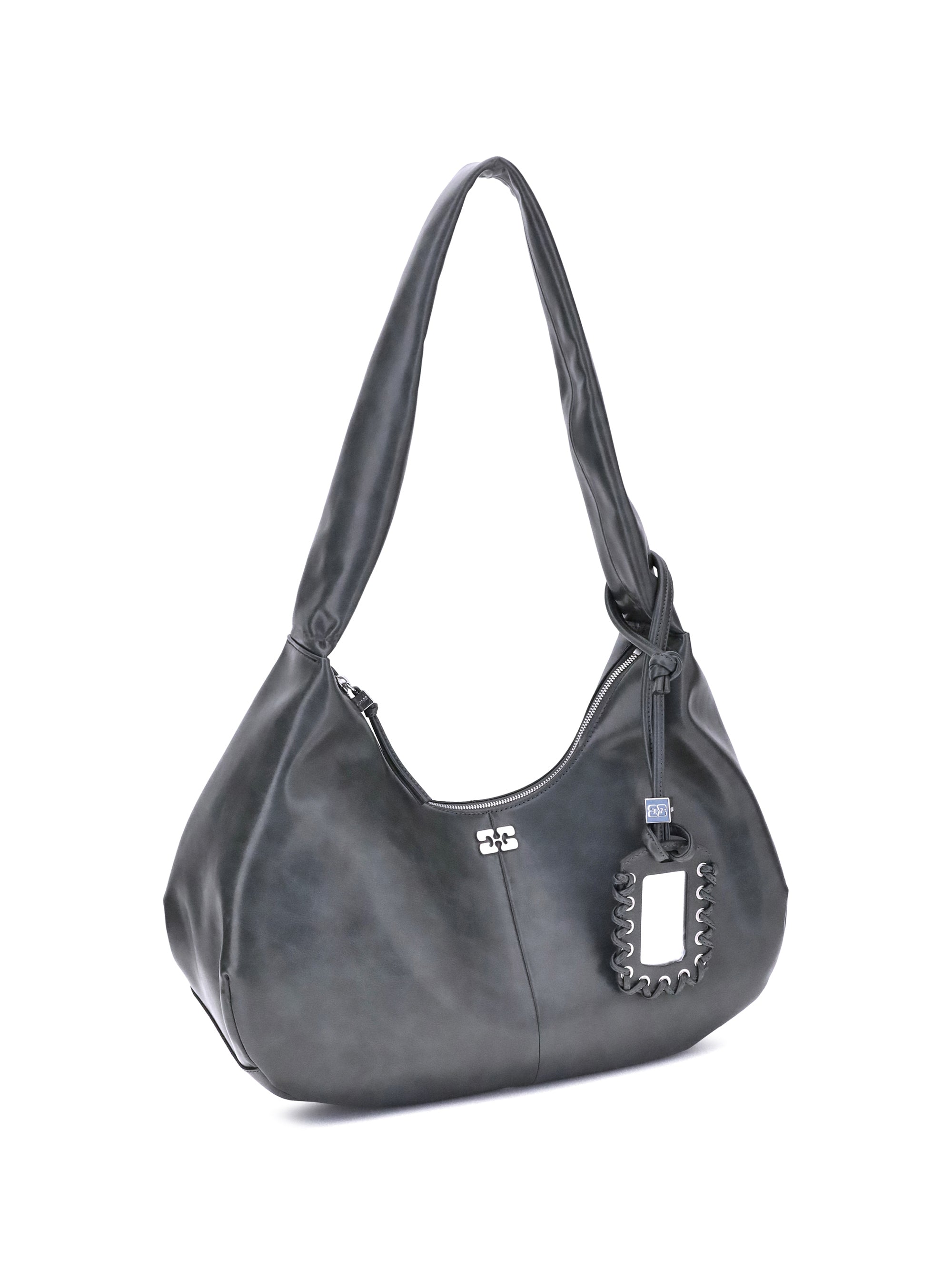 GANNI OS medium hobo shoulder bag