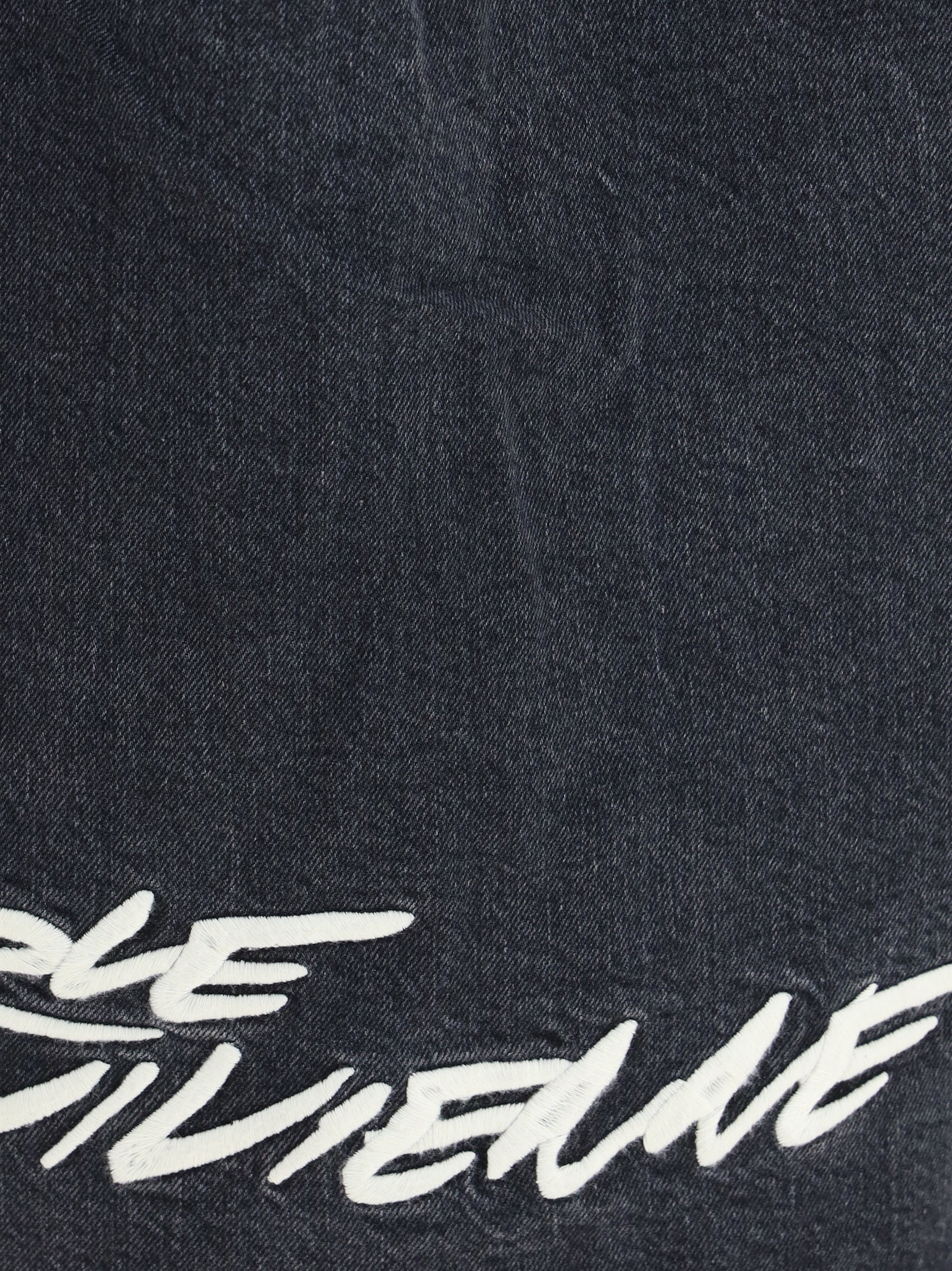 KENZO 36 kenzo x futura workwear embroidered japanese denim shirt