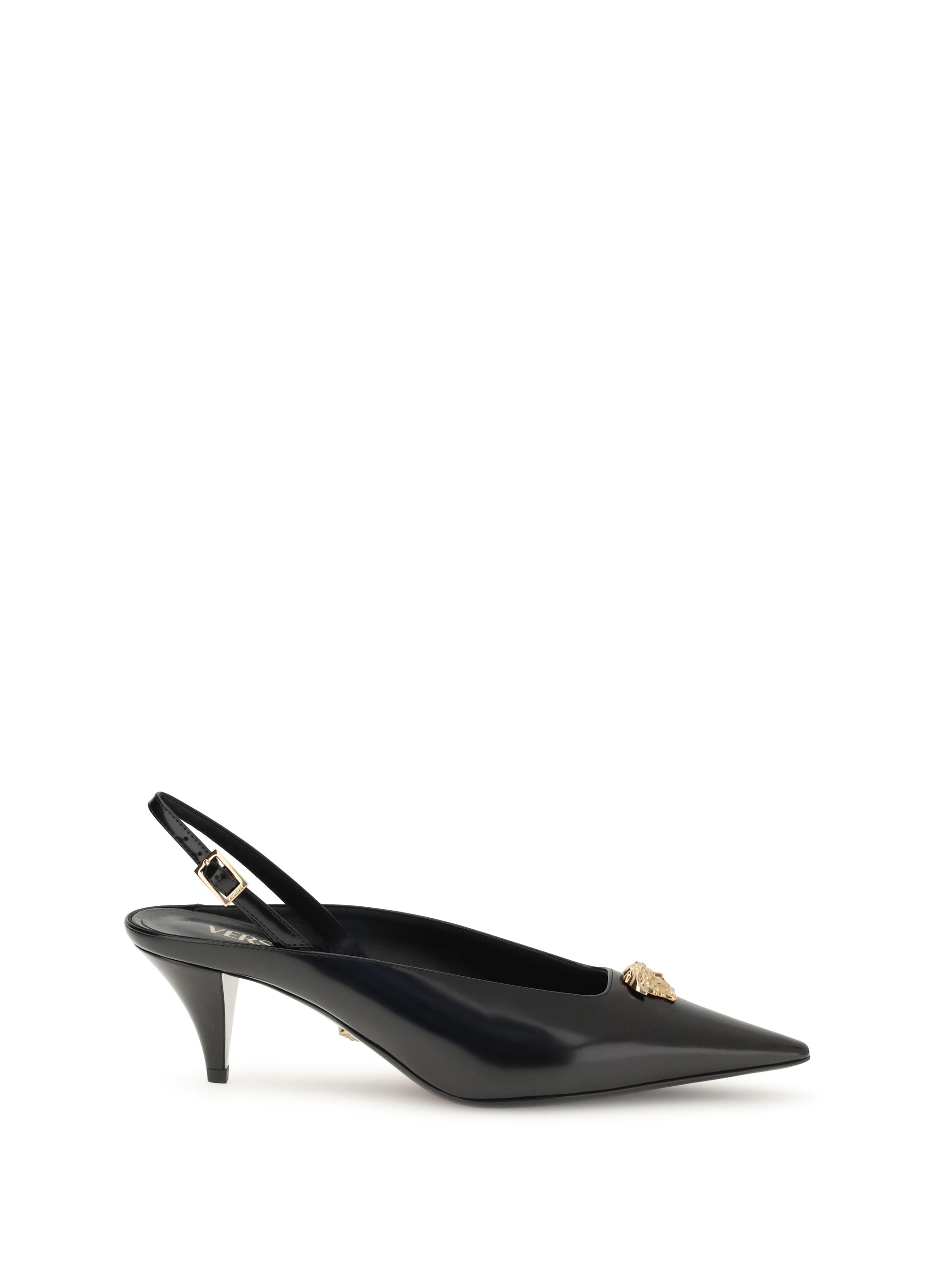 VERSACE 36 la medusa slingback pumps