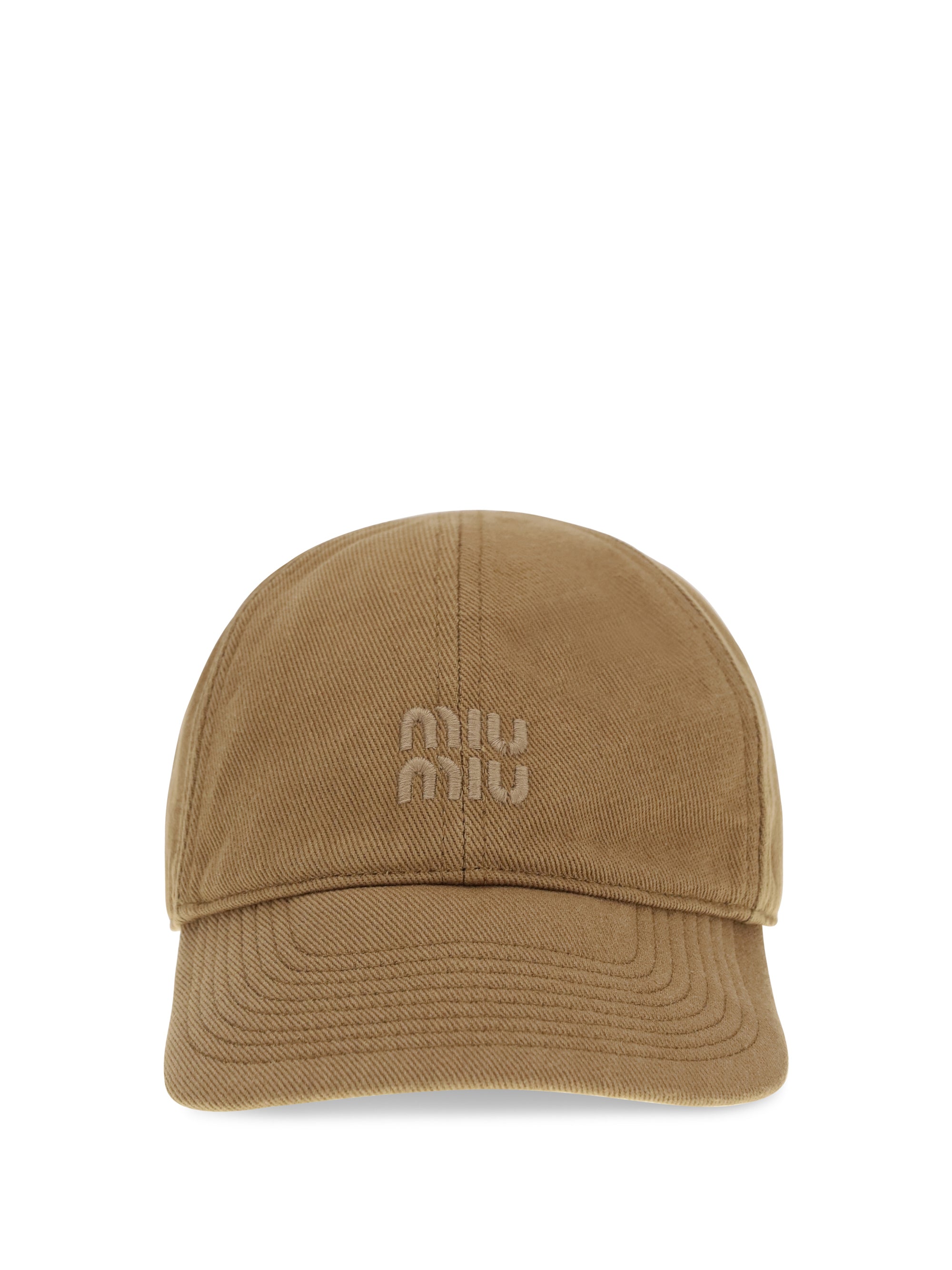 MIU MIU M cotton baseball cap