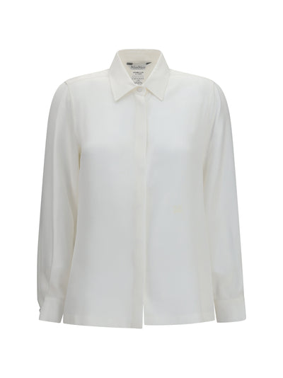 geranio crepe de chine shirt