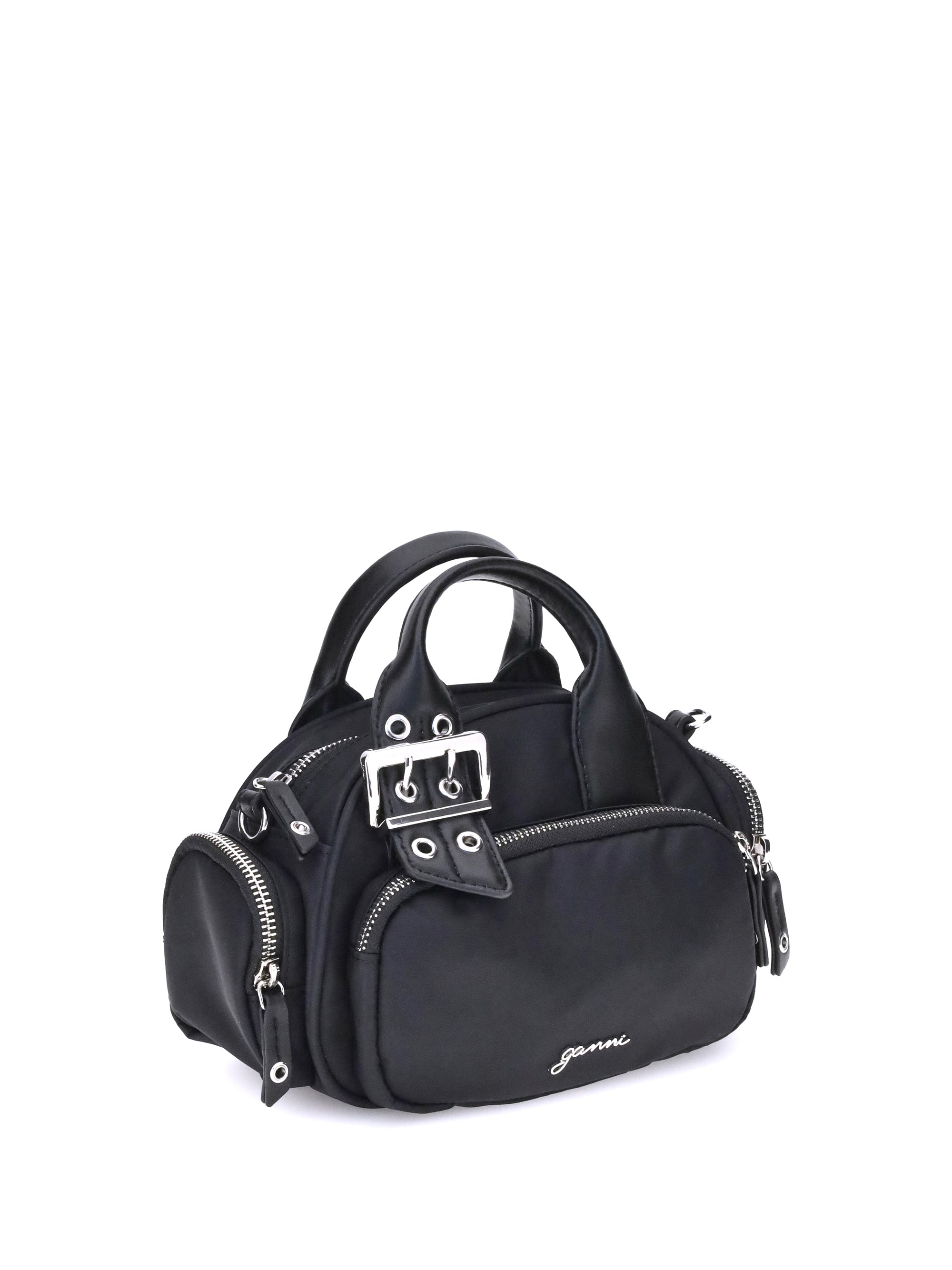 GANNI OS polochon mini handbag