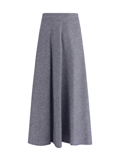 flared midi skir