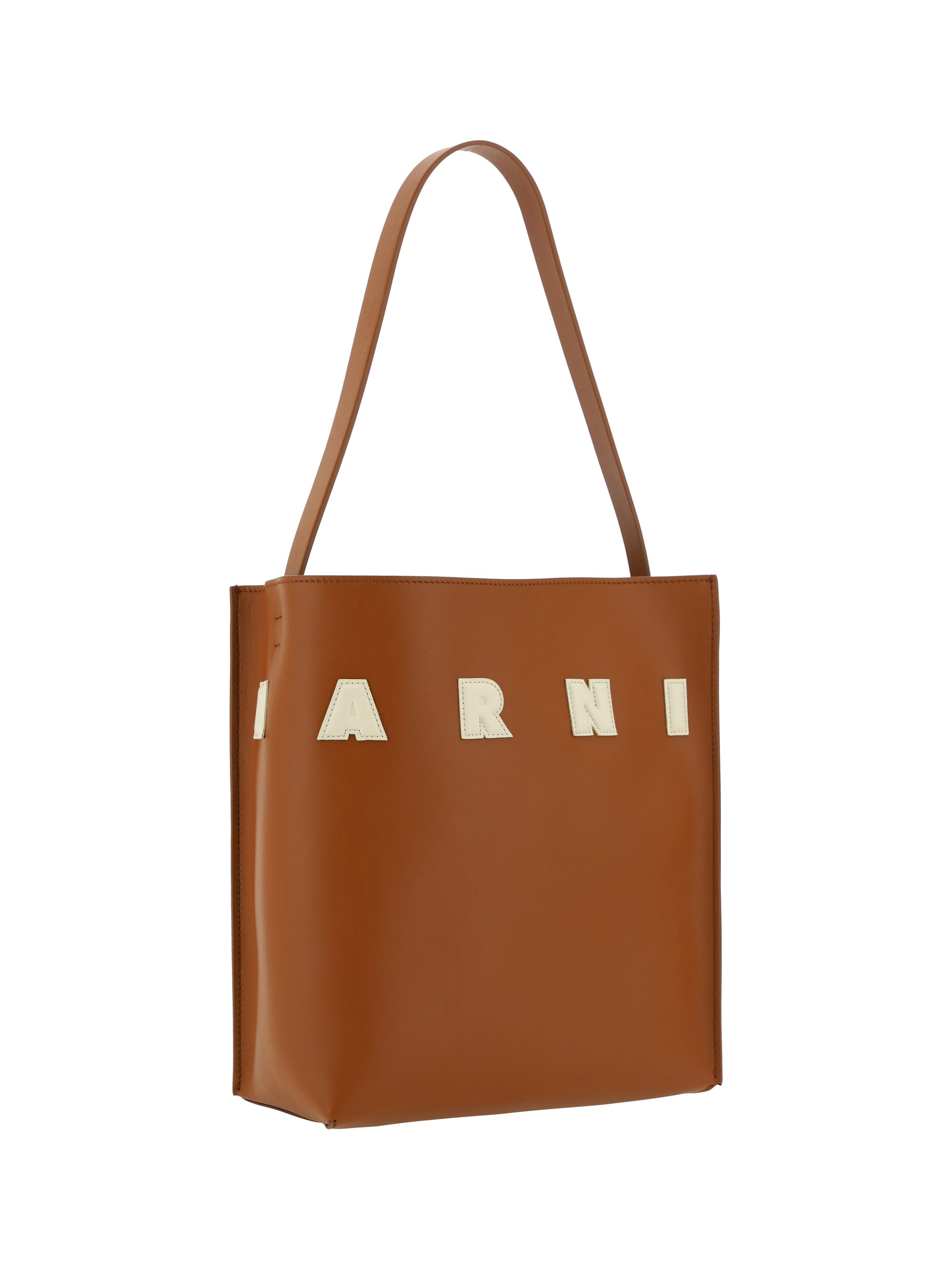 MARNI OS leather tote bag