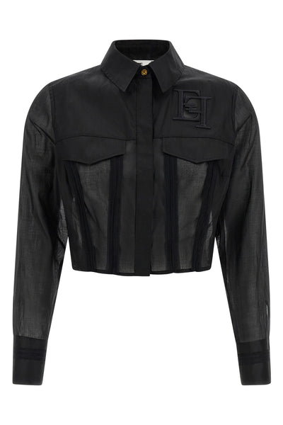 semi-transparent light cotton shirt