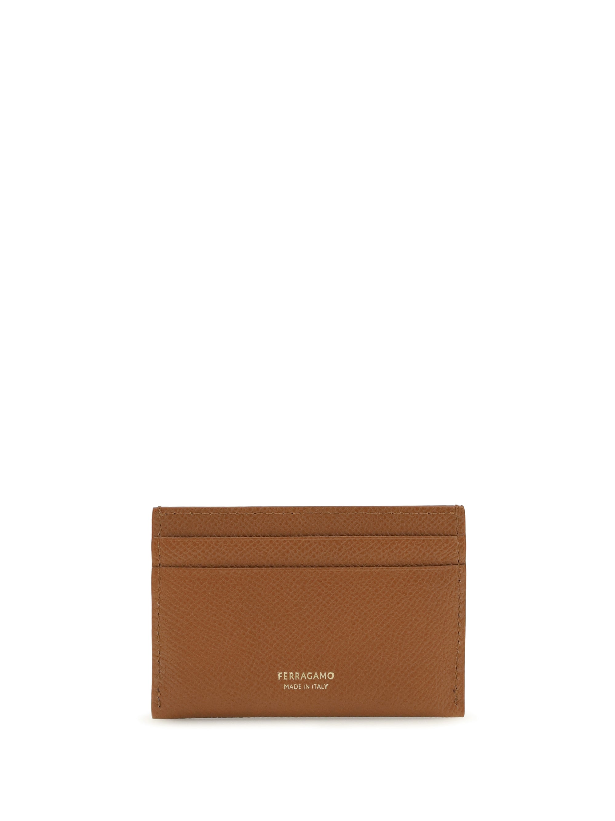 FERRAGAMO OS gancini card holder