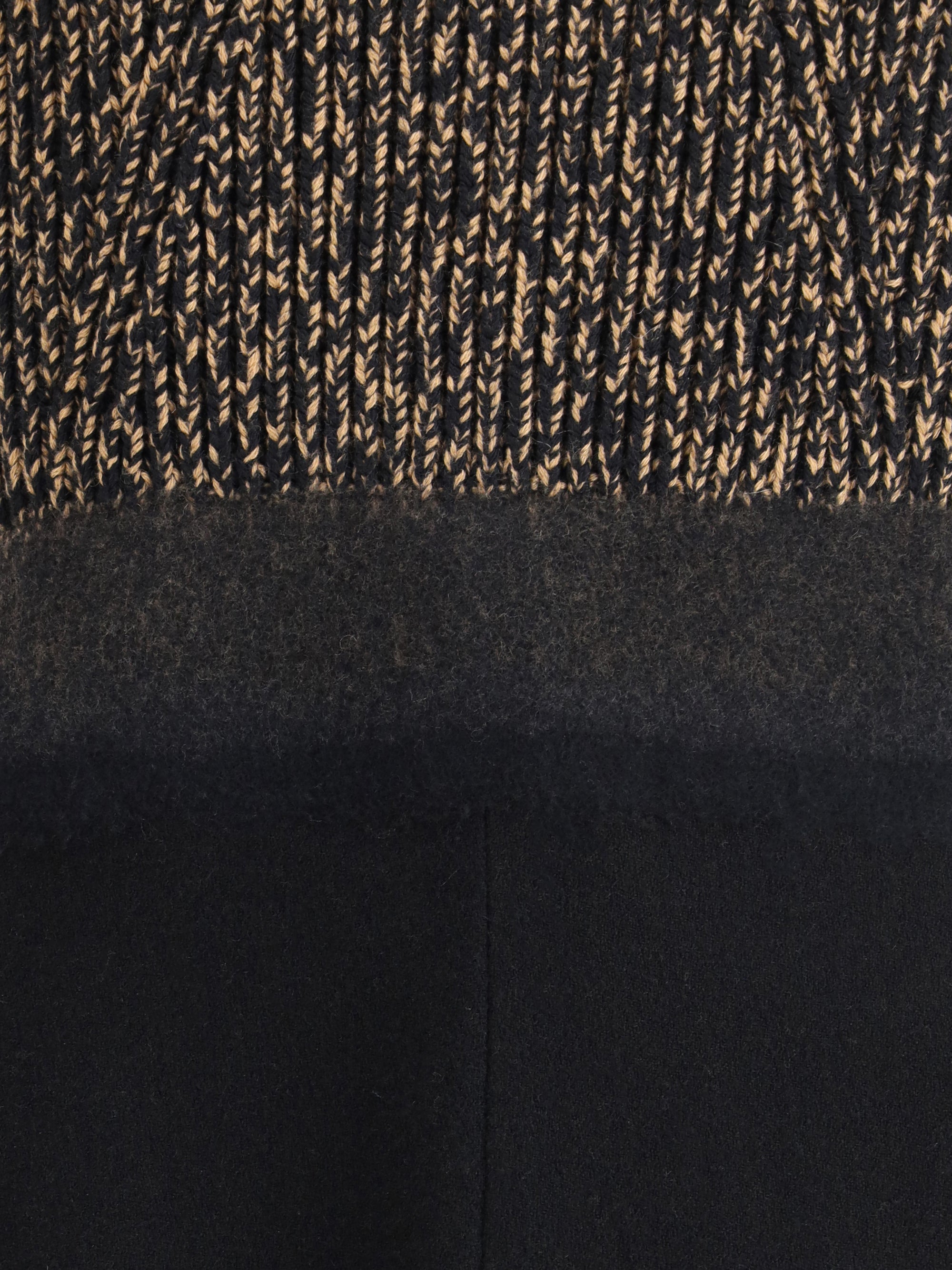 PRADA 40 shetland wool and cashmere dress