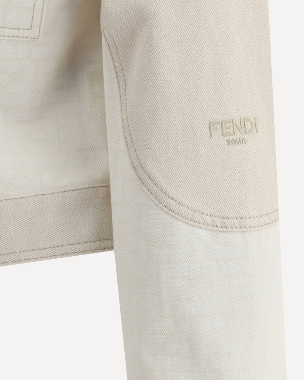 ff print denim gacket