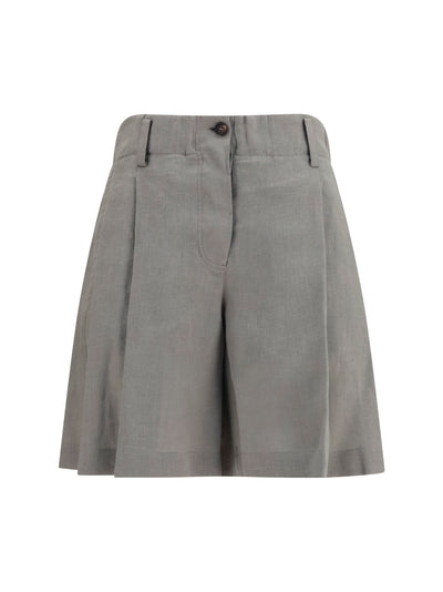 linen bermuda shorts