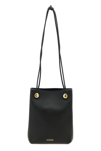 smooth calf leather clutch bag