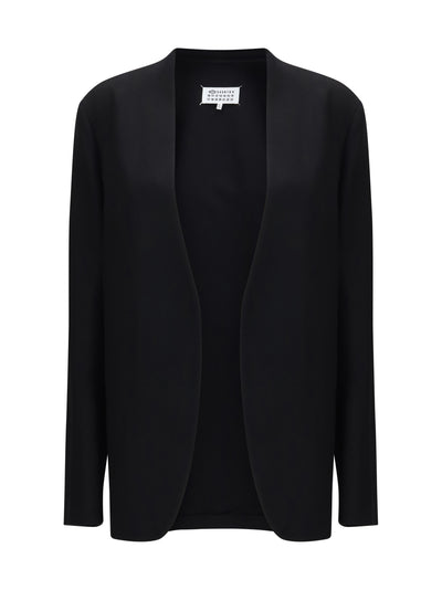minimal virgin wool jacket