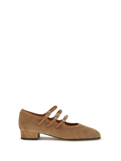 ariana suede ballerinas