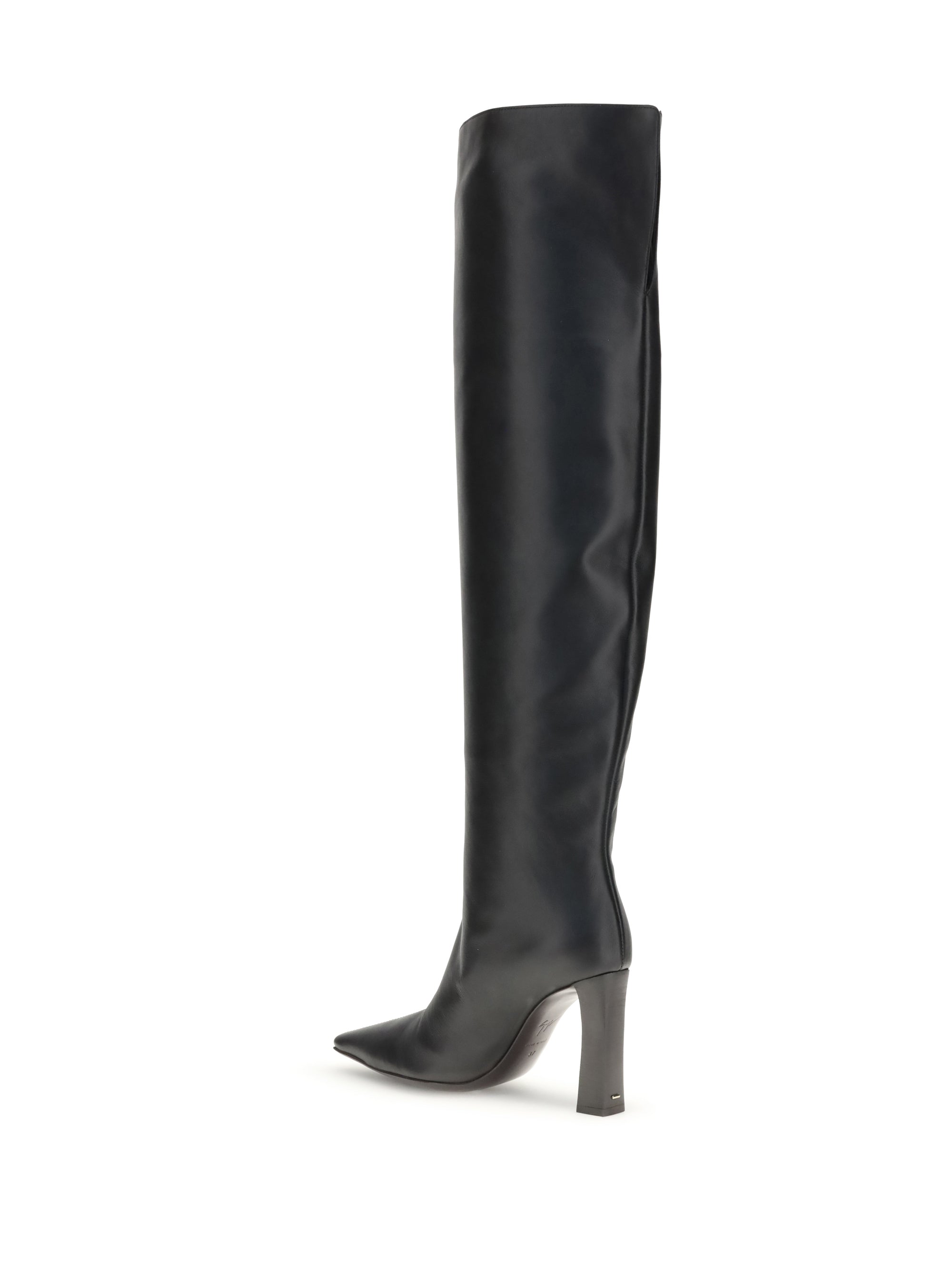 GIUSEPPE ZANOTTI 36 extra high leather boots