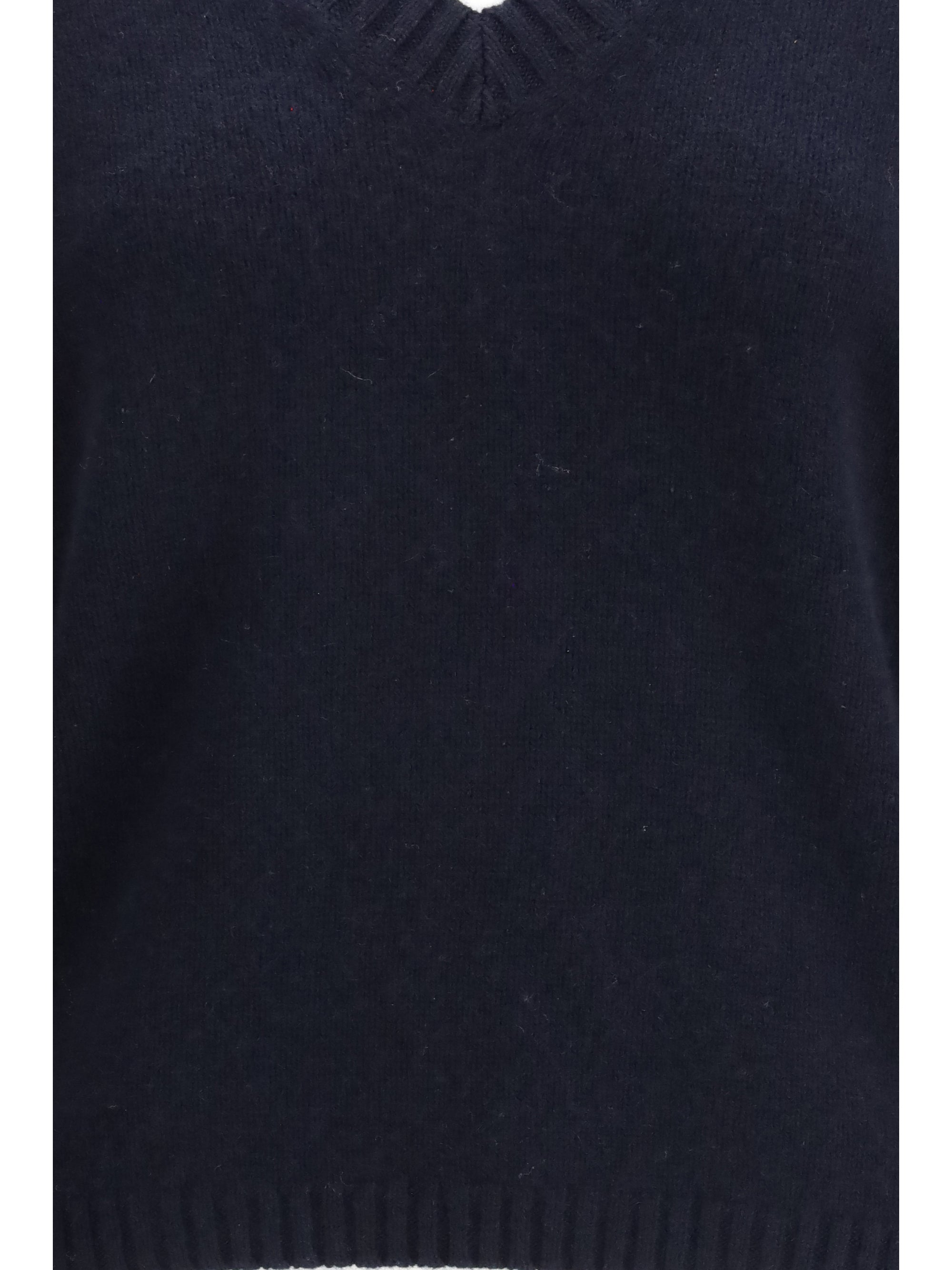 ALLUDE S v-neck sweater