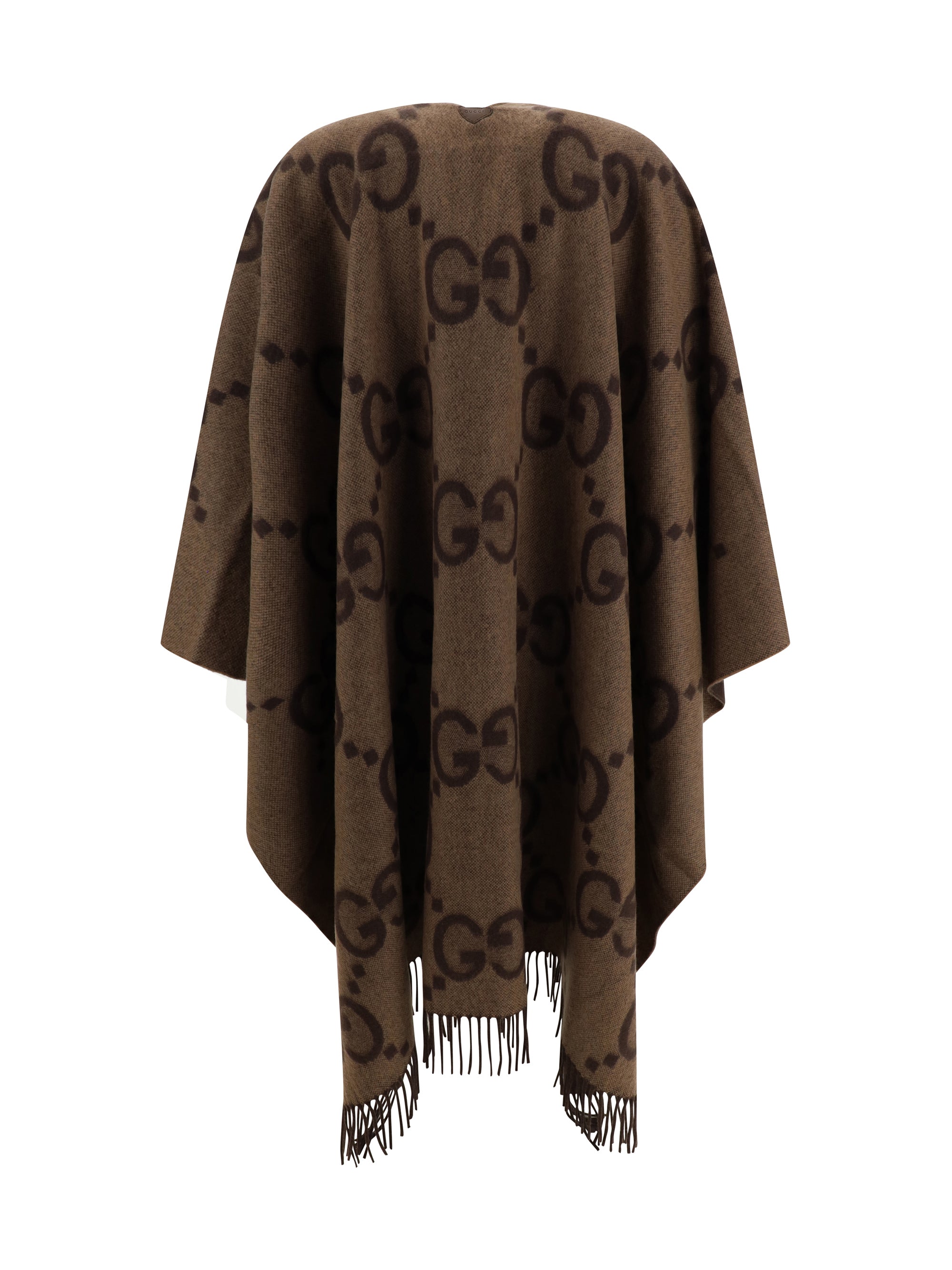 GUCCI OS cashmere cape
