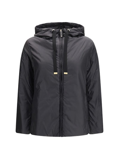 hooded padded jacket