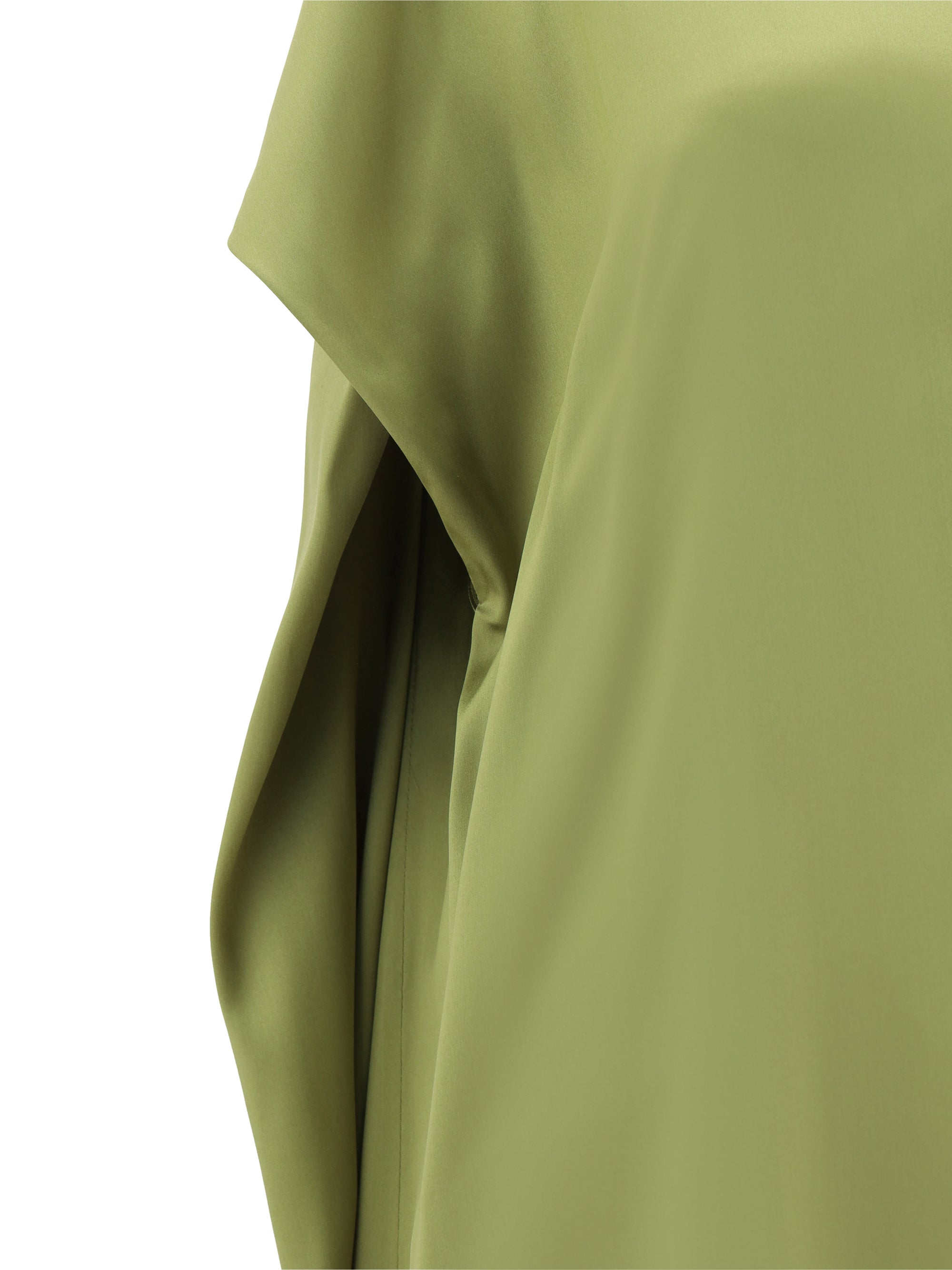 DRIES VAN NOTEN M satin long dress