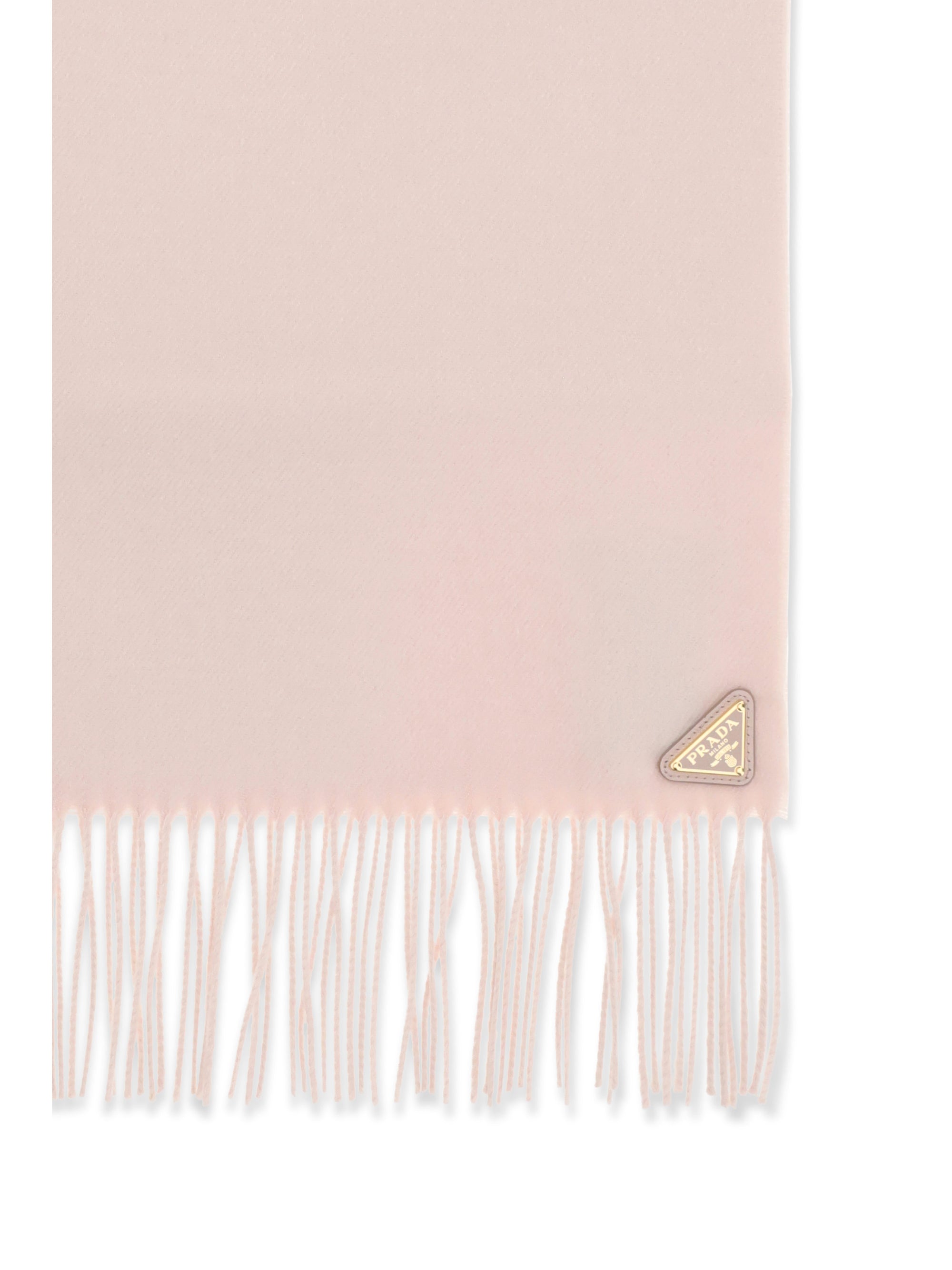 PRADA OS silk and cashmere scarf