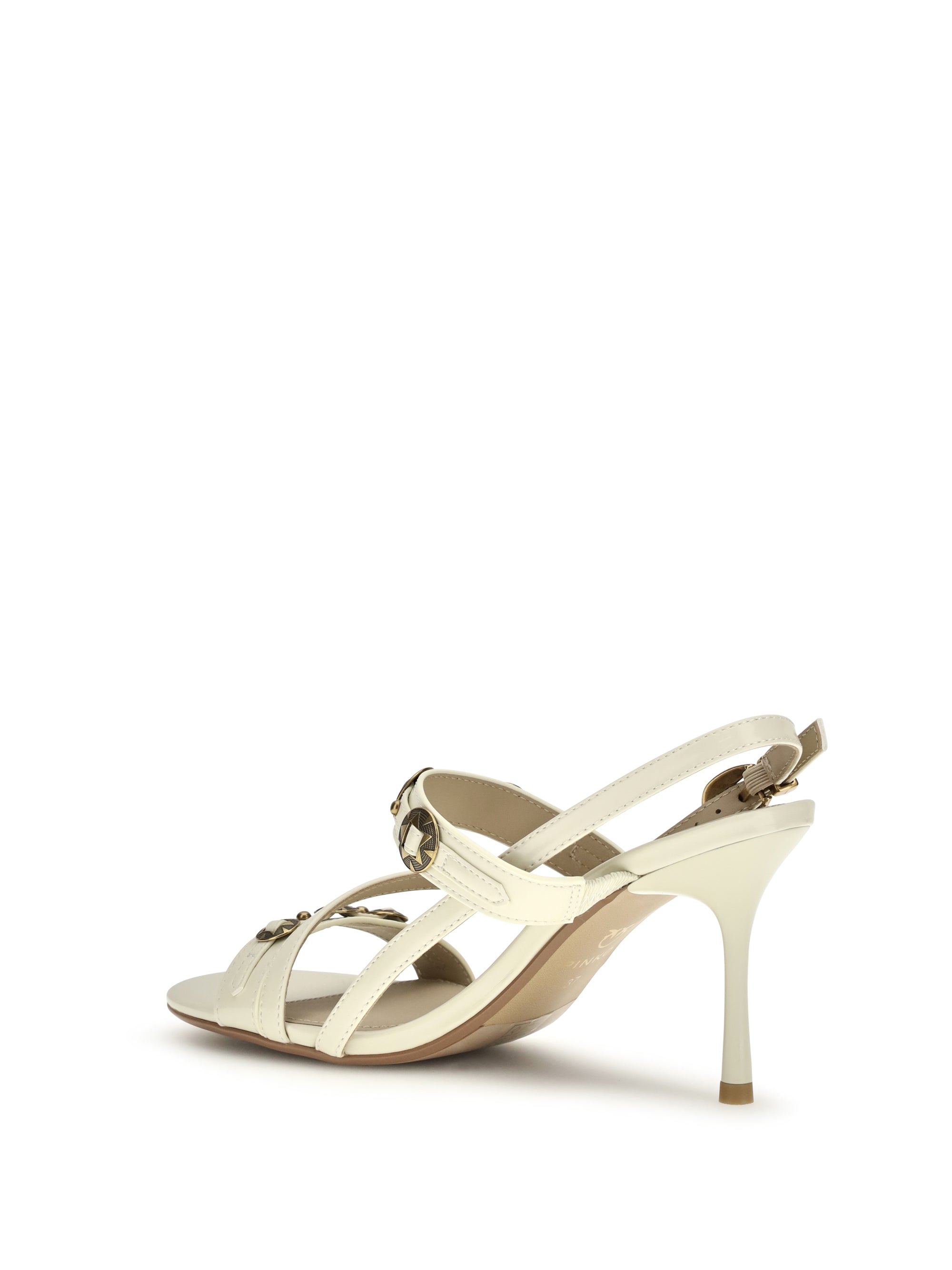 PINKO 36 leather vanda sandals