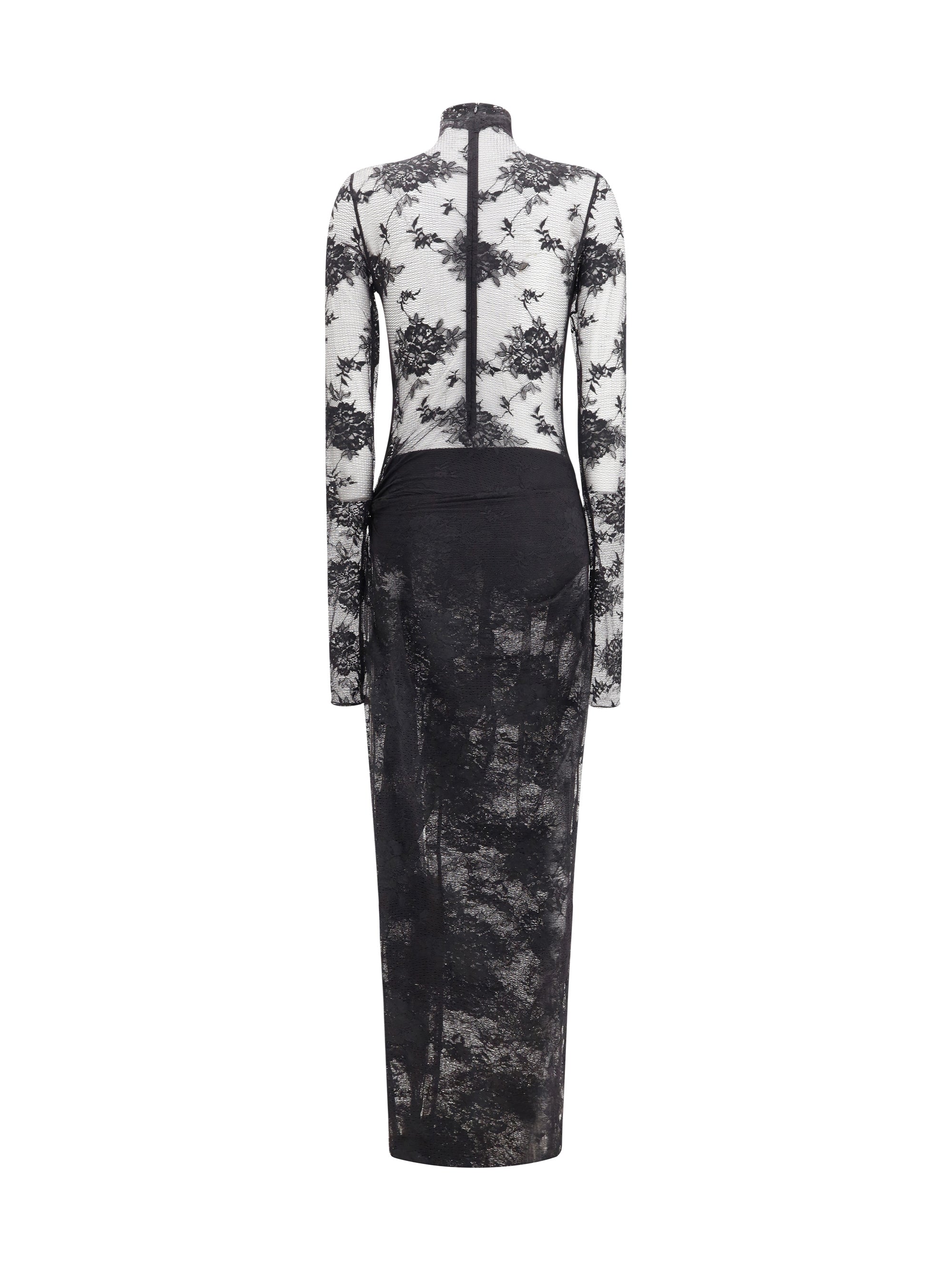 THE ANDAMANE 42 tessa sheer lace jumpsuit