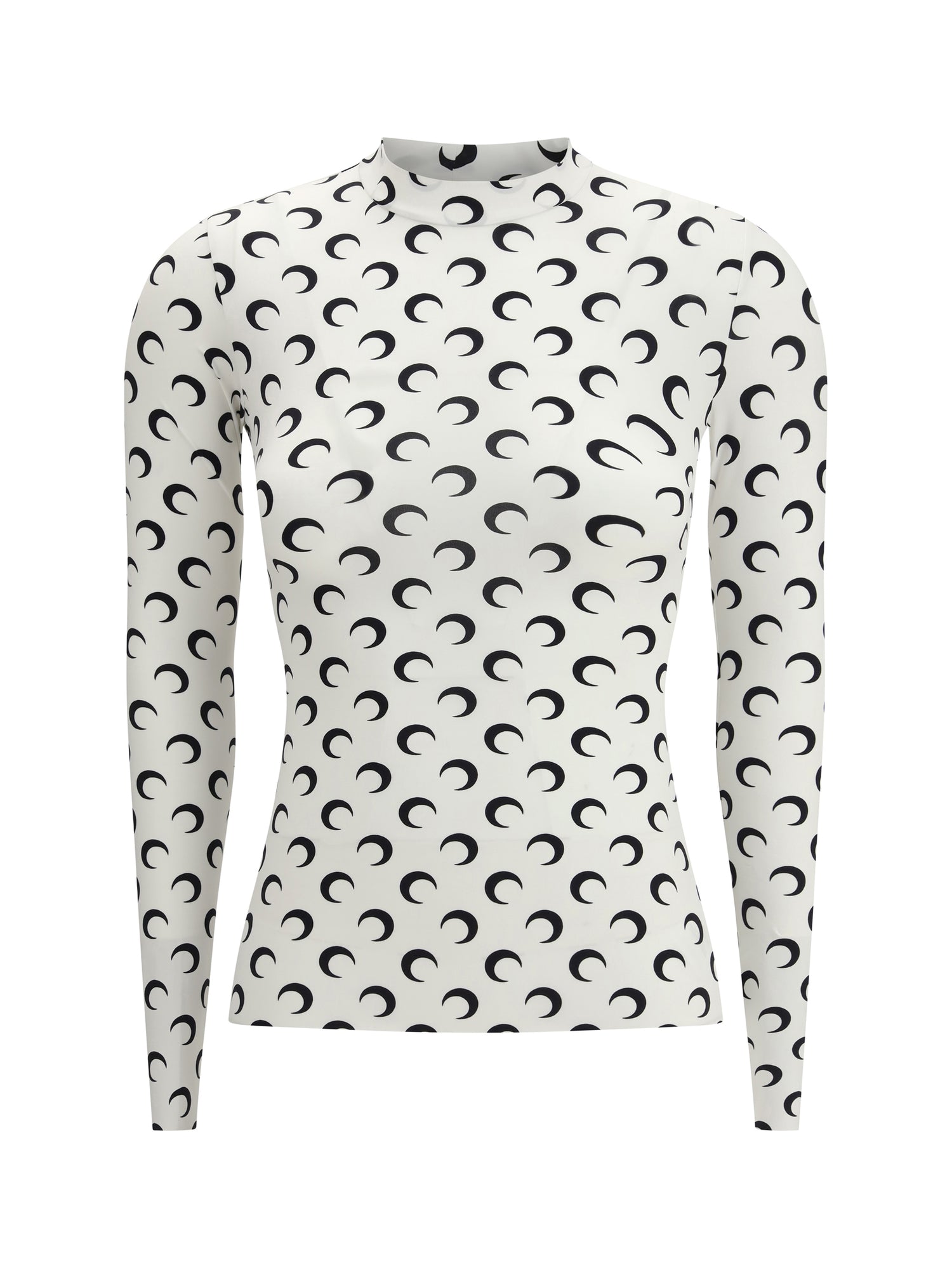 MARINE SERRE M moon long sleeve top