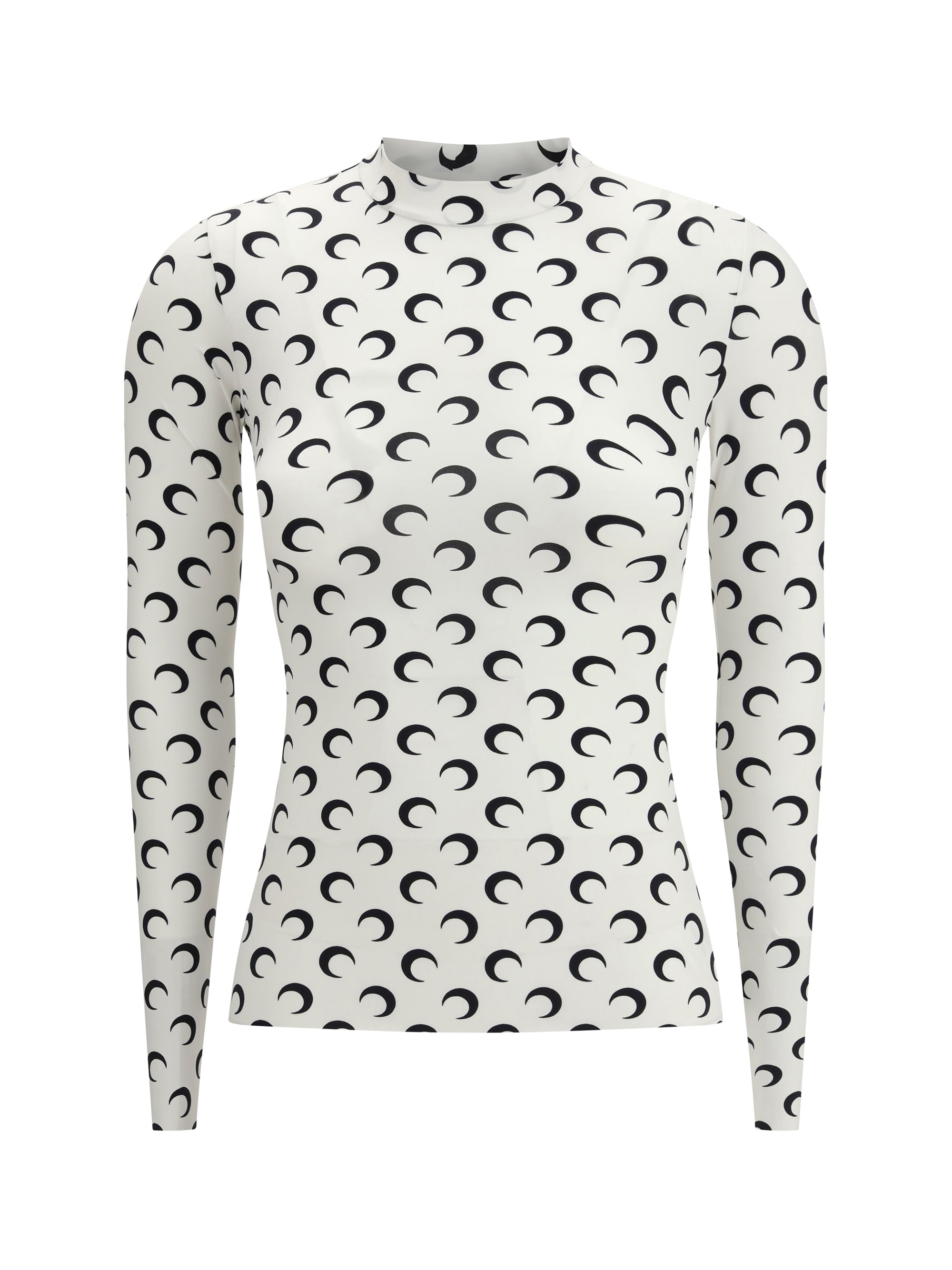 MARINE SERRE M moon long sleeve top