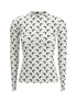 MARINE SERRE M moon long sleeve top