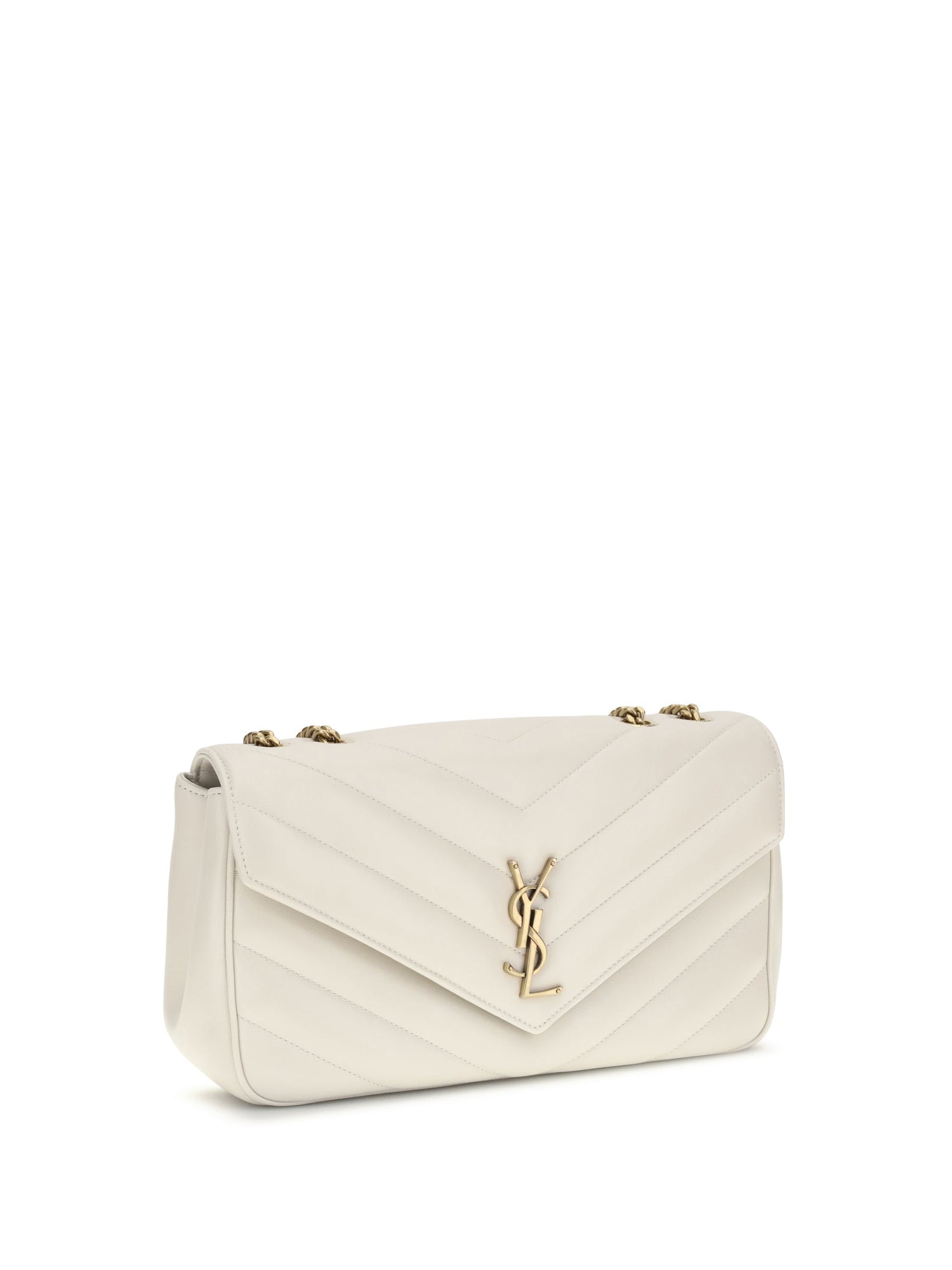 Medium Loulou Leather Shoulder Bag