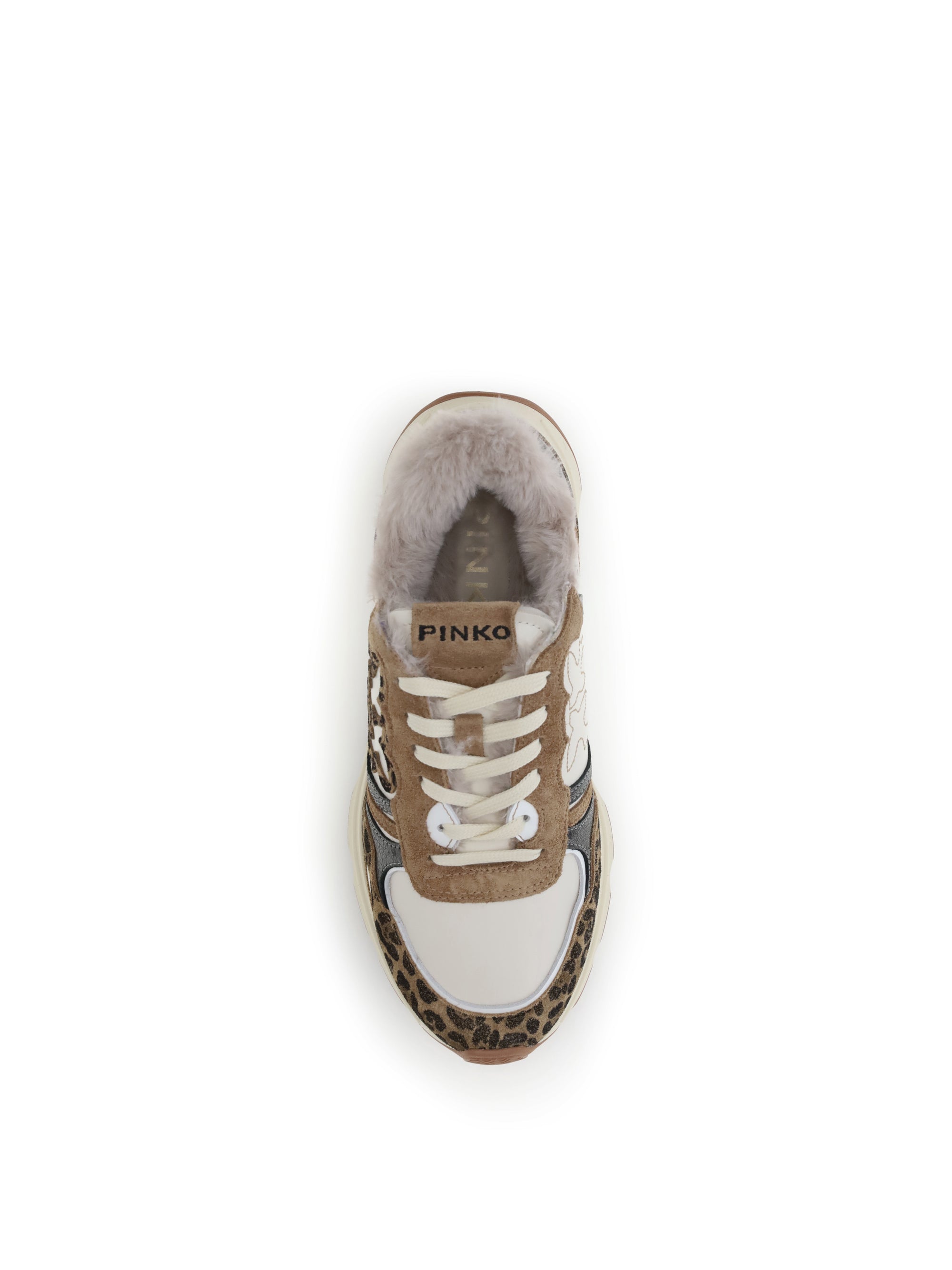 PINKO 37 zoe 01 leopard sneakers