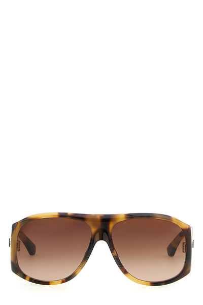 chloé 60 sunglasses redefine contemporary aesthetics through an oversized silh