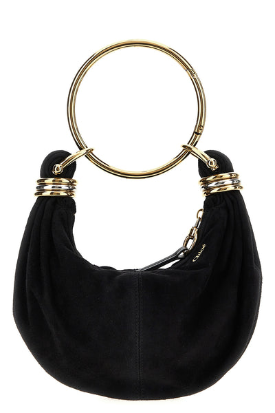 bracelet hobo mini suede handbag