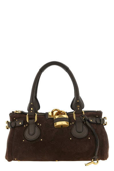 the chloé paddington shoulder bag defines a deconstructed aesthetic through a